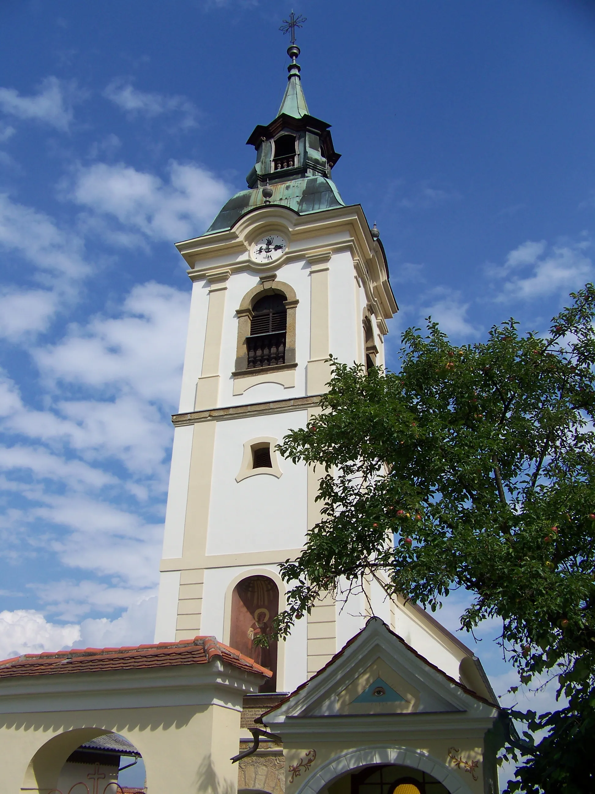 Photo showing: Zvonik cerkve sveti Lovrenc, Šentlovrenc