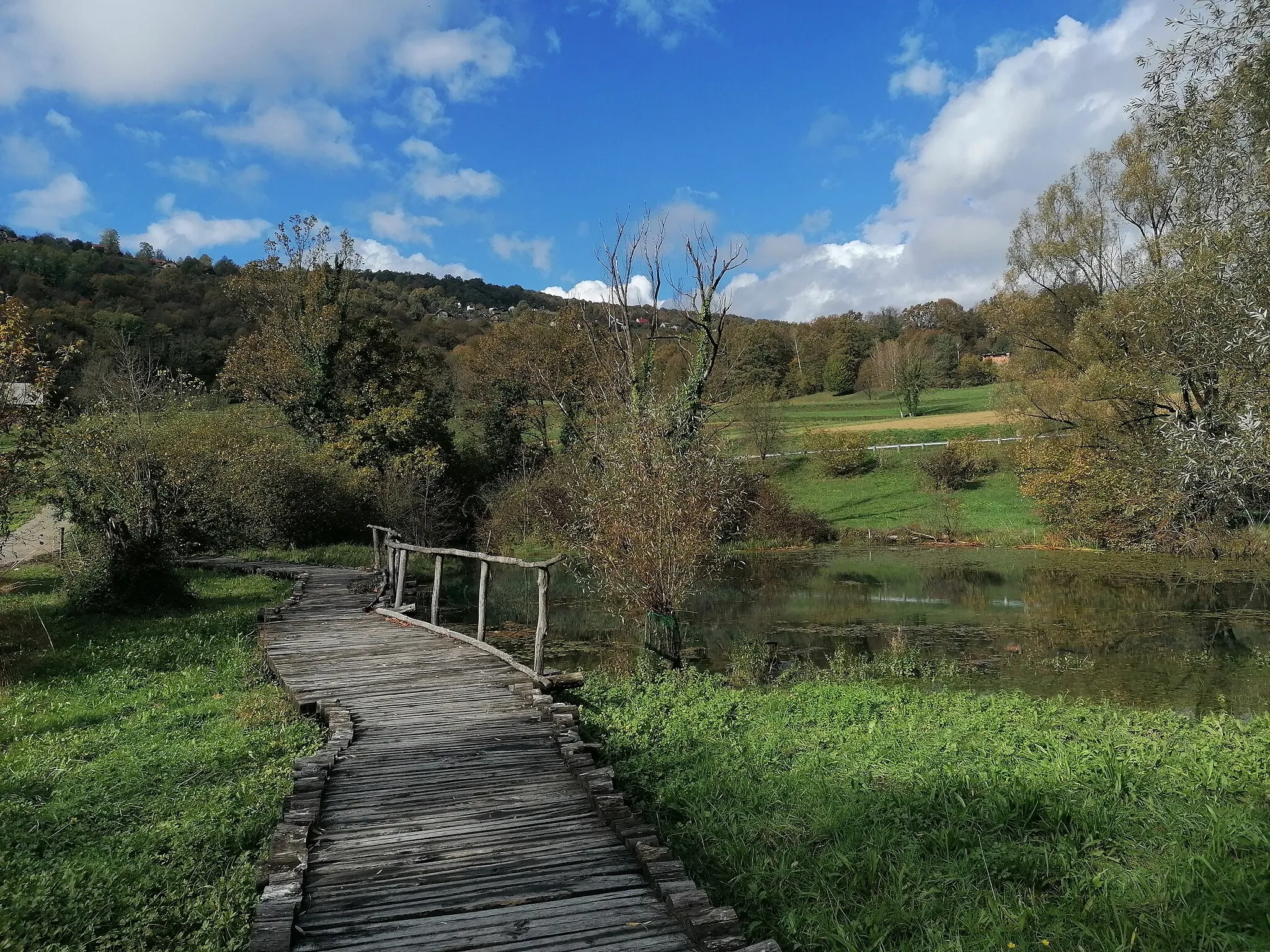 Photo showing: Izvir Jelševniščice, Jelševnik, občina Črnomelj