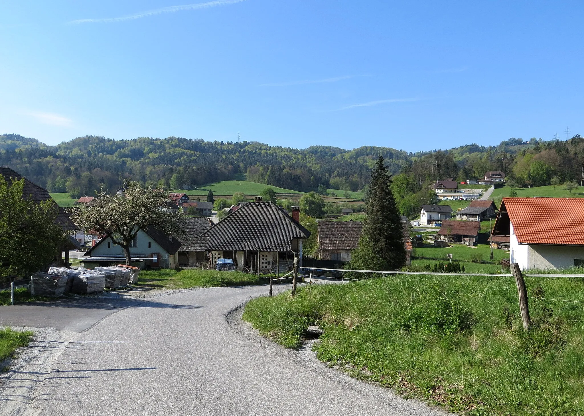 Photo showing: Velika Kostrevnica, Municipality of Šmartno pri Litiji, Slovenia