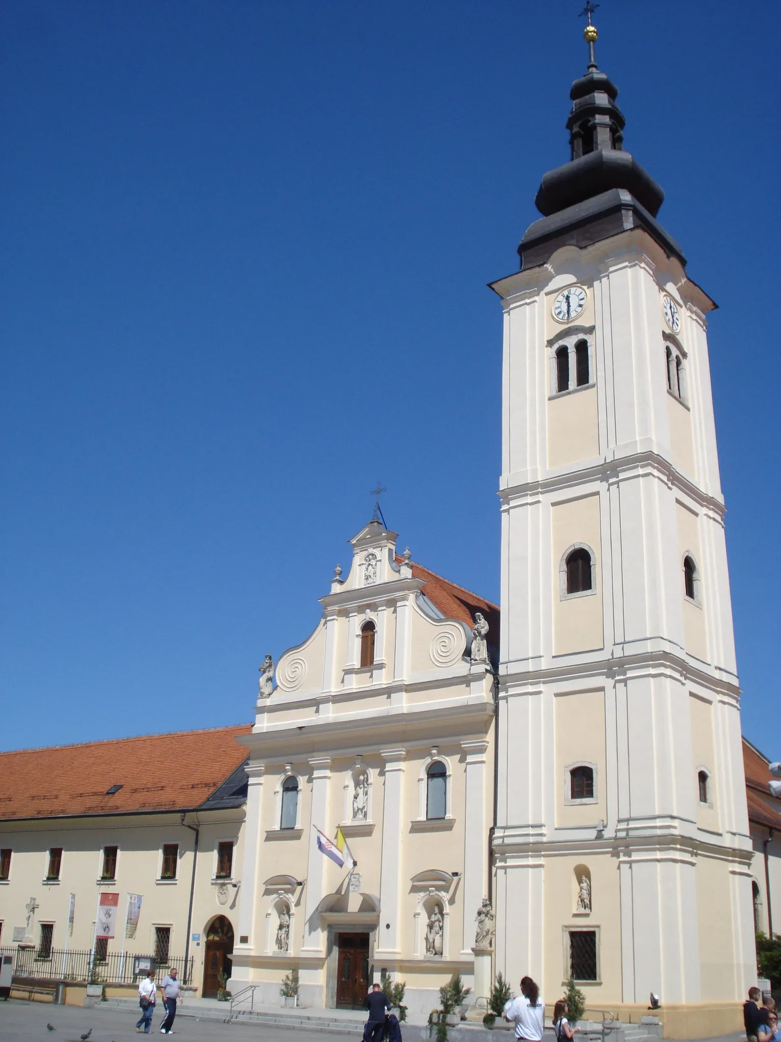 Photo showing: St. Nicholas (the bishop) Church, Čakovec - southeast view