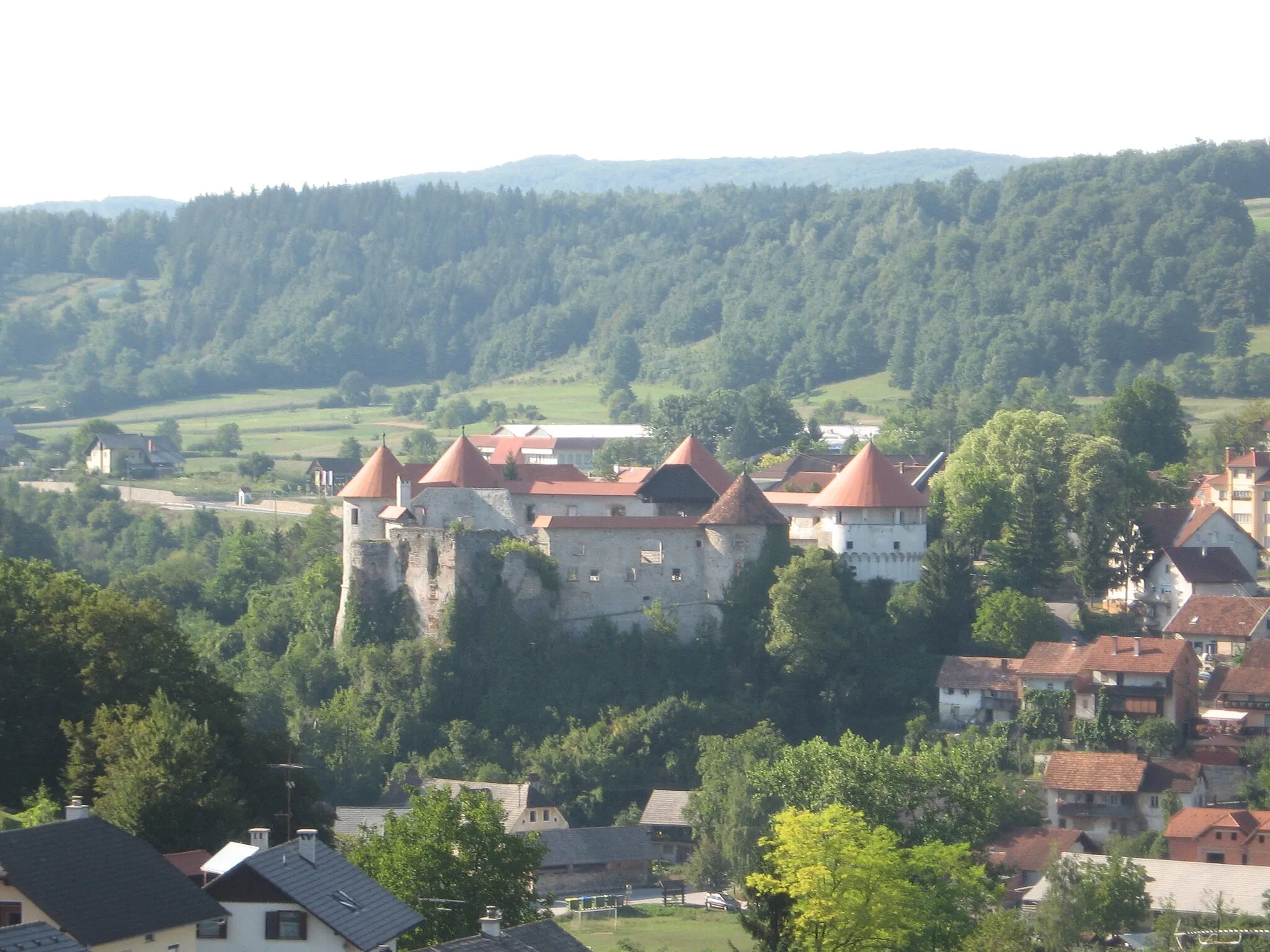 Photo showing: sl:Grad Žužemberk, Slovenija