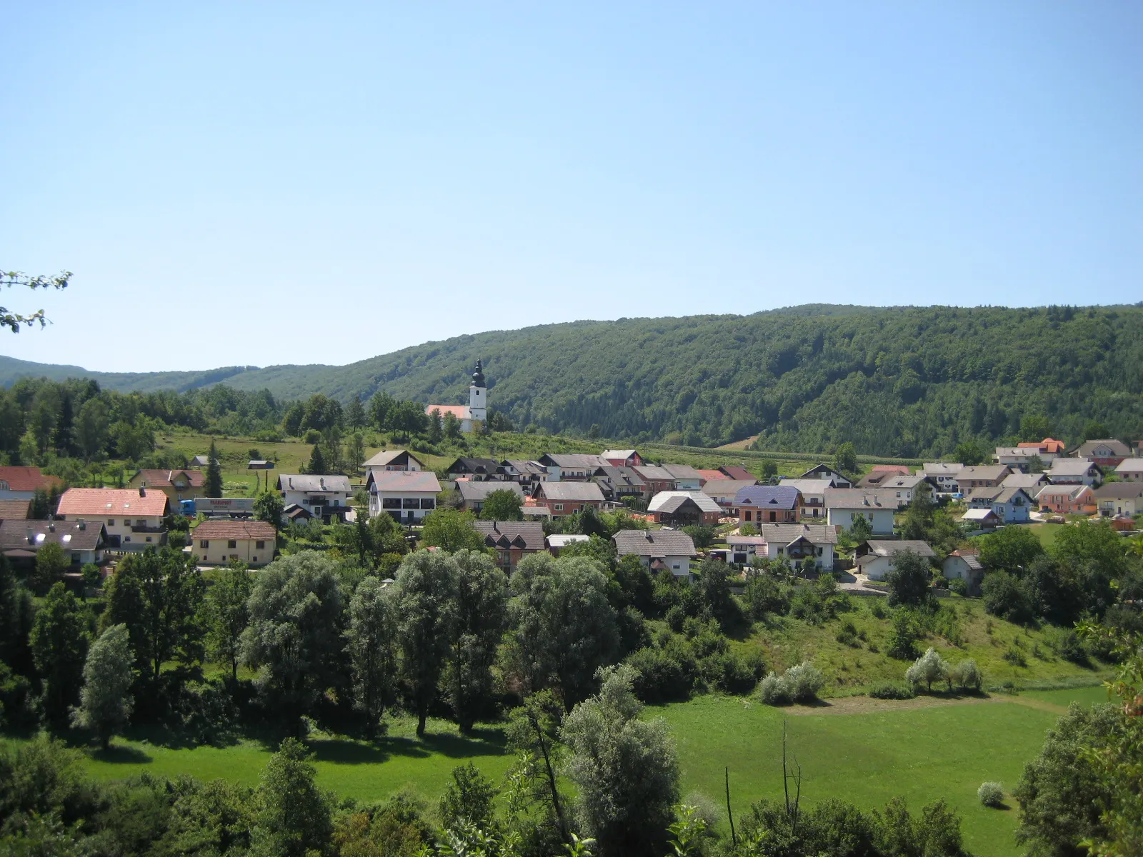 Photo showing: Žužemberk, Sv. Rok (part of town)