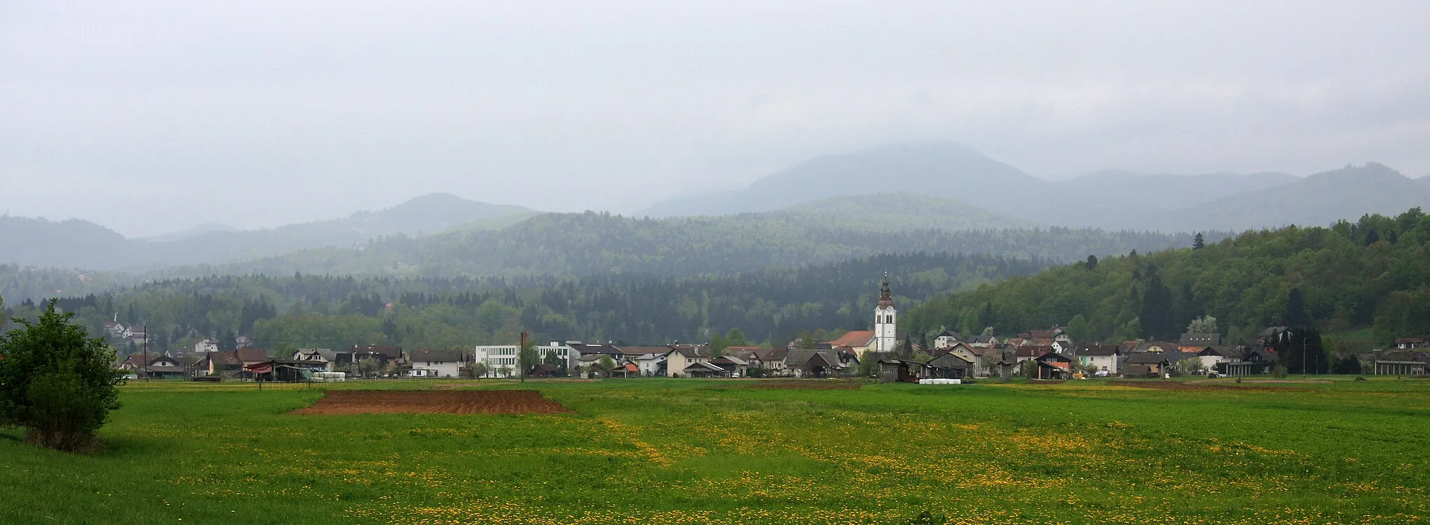 Photo showing: Ig, a town in Ig municipality, Slovenia