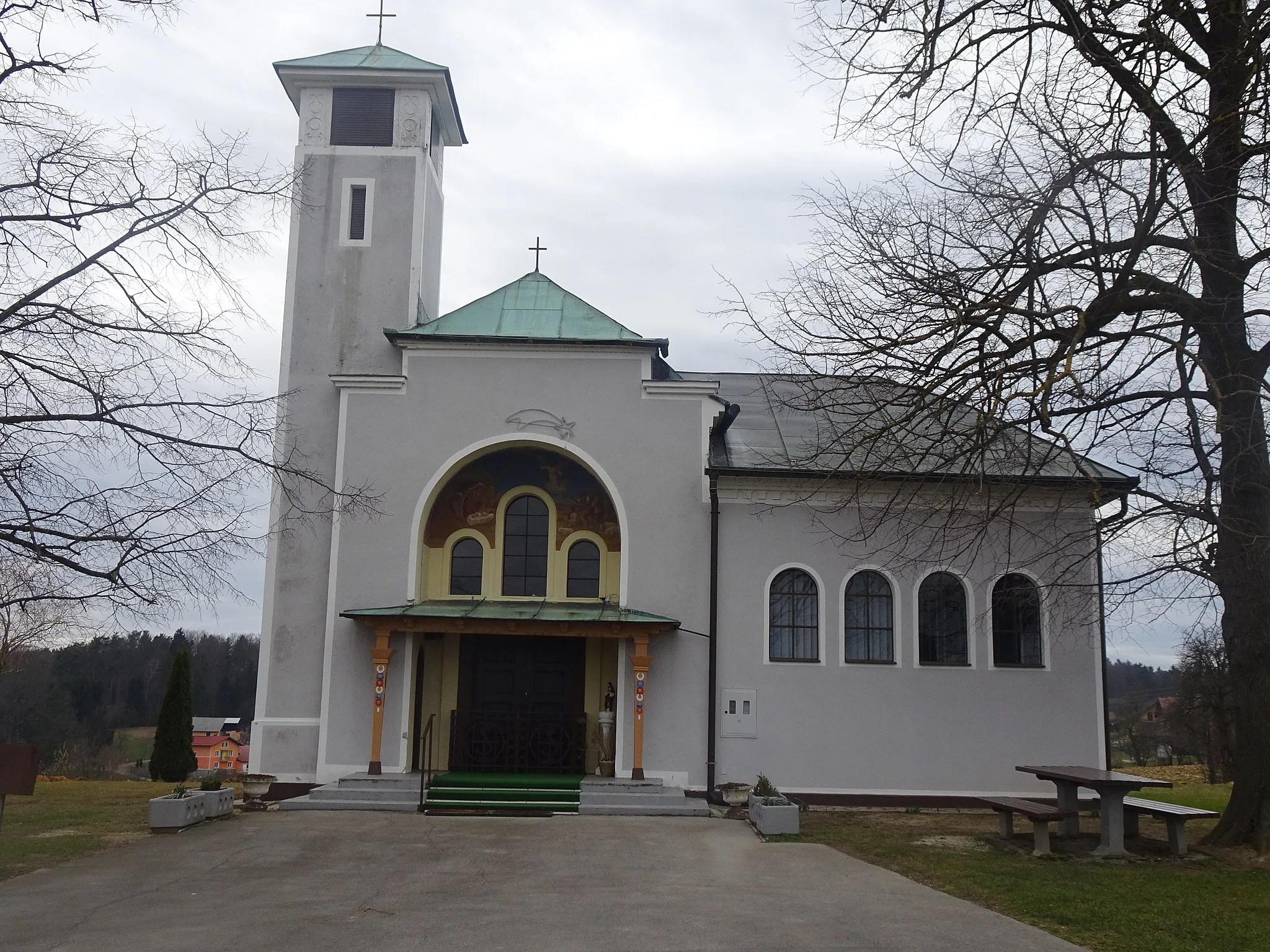 Photo showing: Kapela Srca Jezusovega, Žabljek, Župnija Laporje