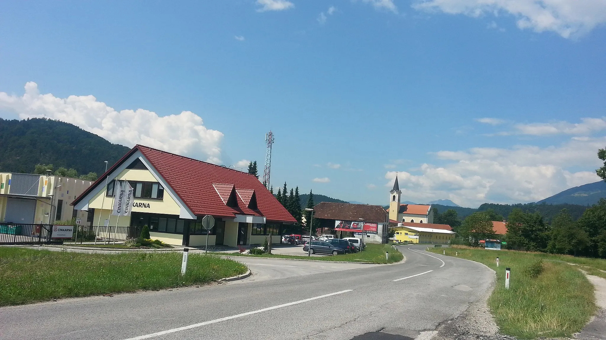 Photo showing: Vas Ljubija v občini Mozirje.