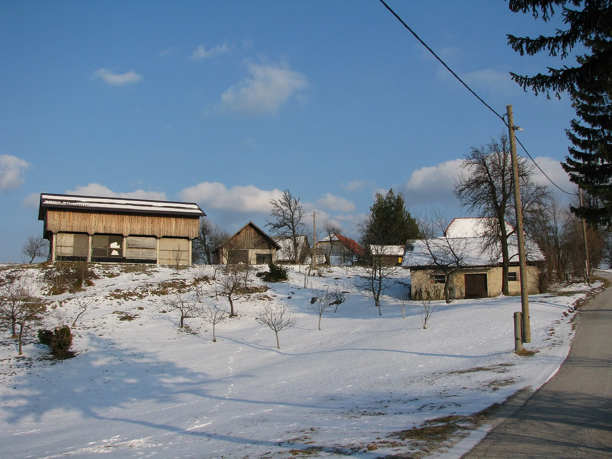 Photo showing: Village of Kovk, Hrastnik municipality, Slovenia