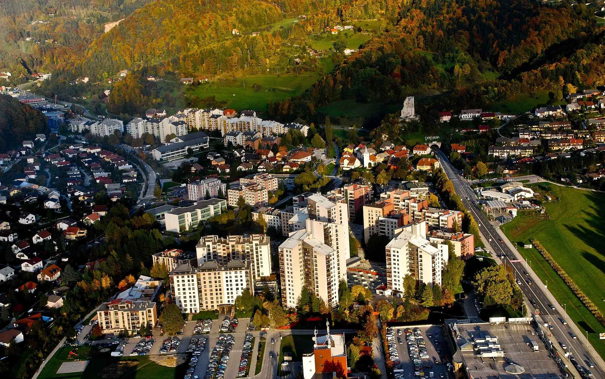 Photo showing: Panorama Velenja.