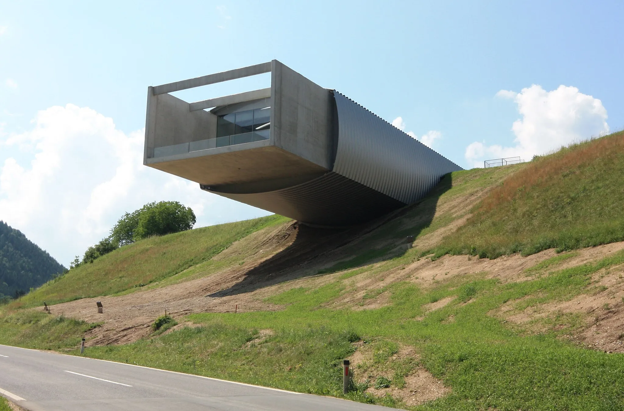 Photo showing: Liaunig-Museum in Neuhaus/Suha, Carinthia