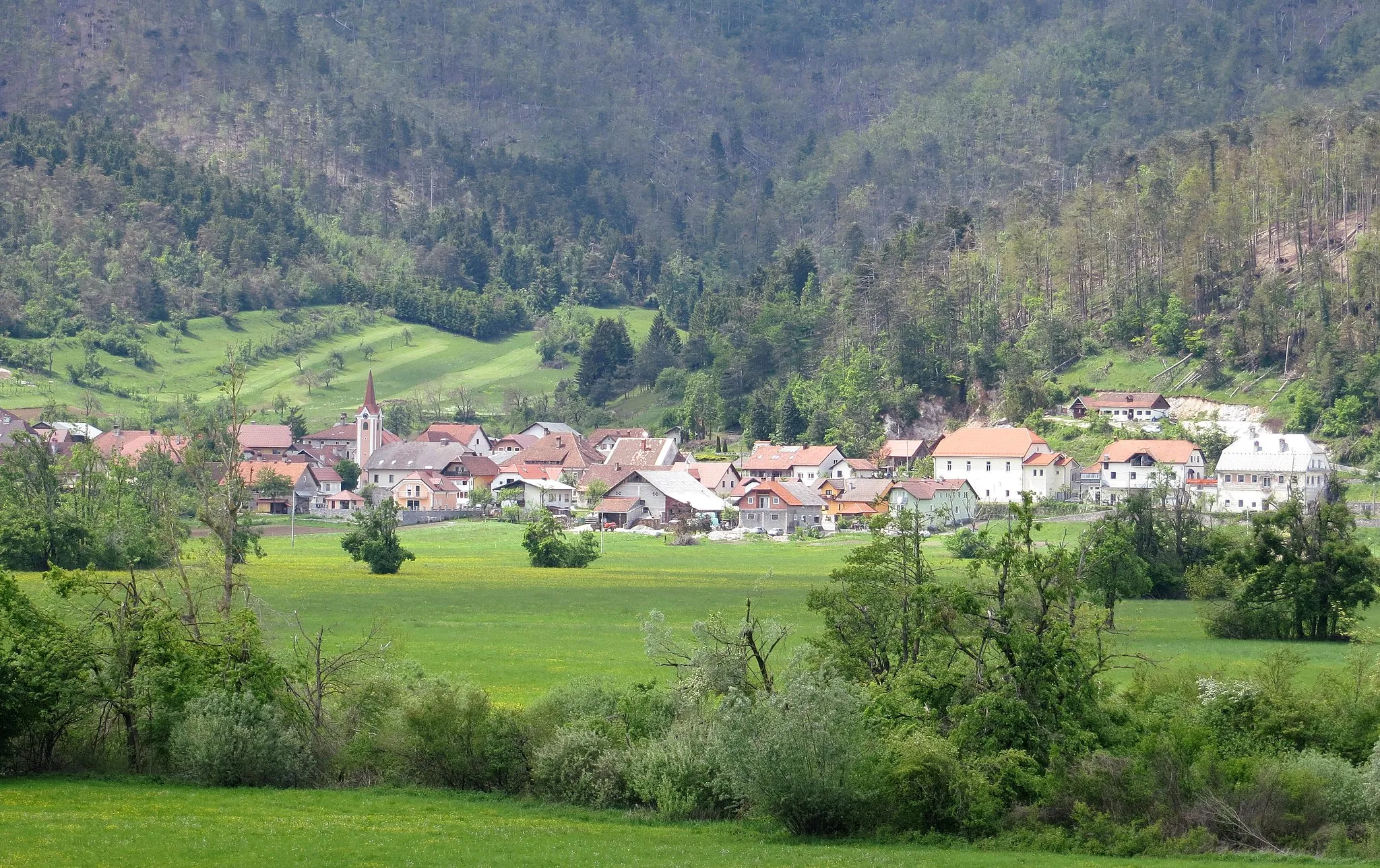 Photo showing: Planina, Municipality of Postojna, Slovenia