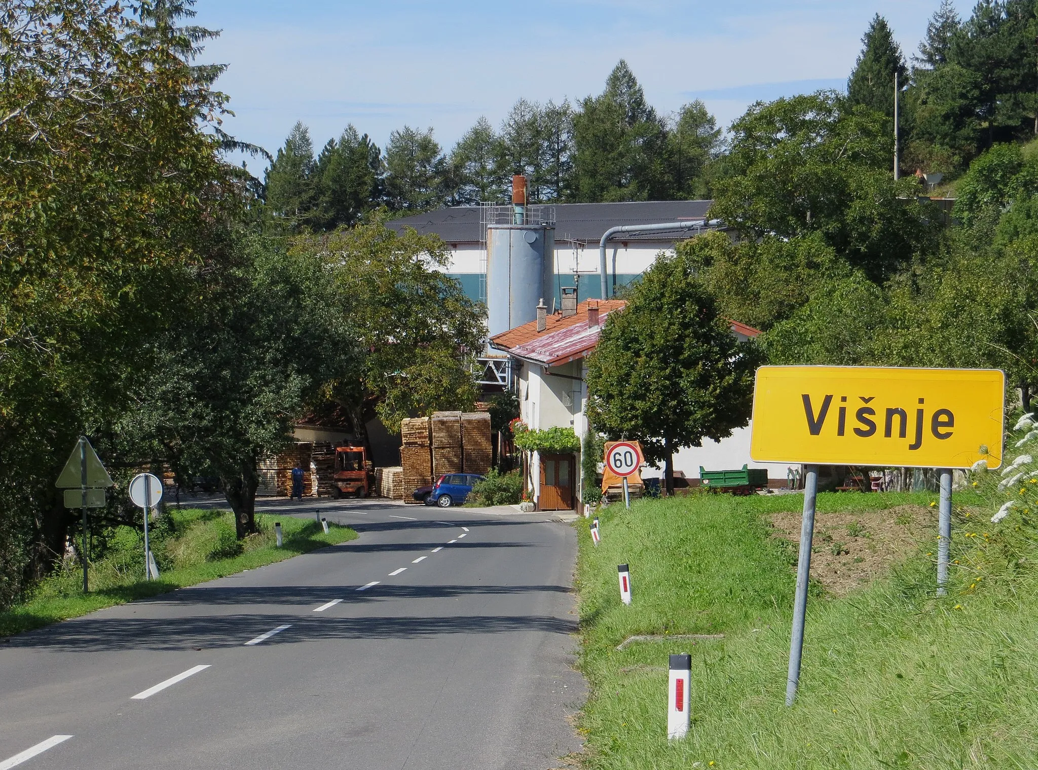Photo showing: Višnje, Municipality of Ajdovščina, Slovenia