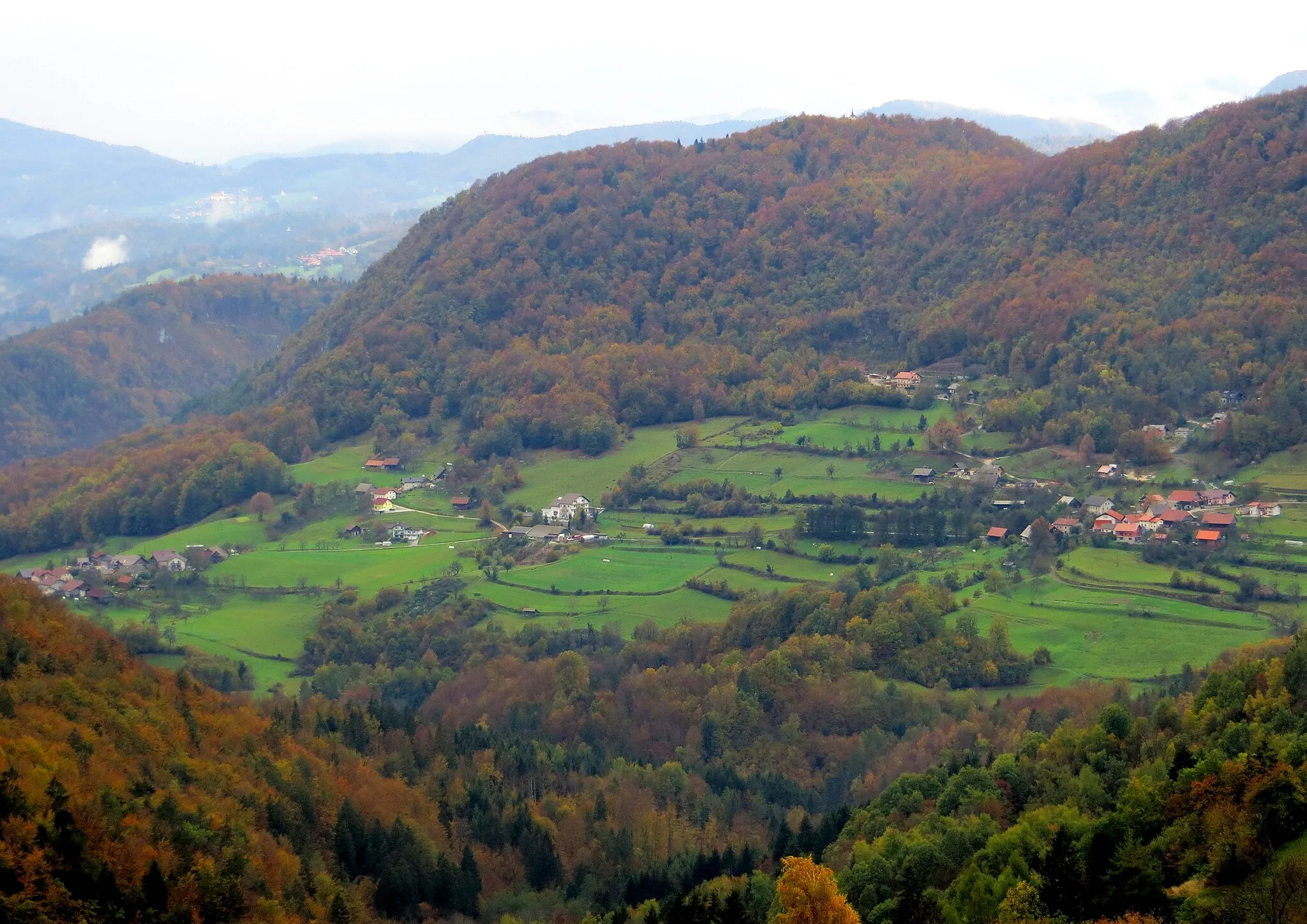 Photo showing: Tepe, Municipality of Litija, Slovenia