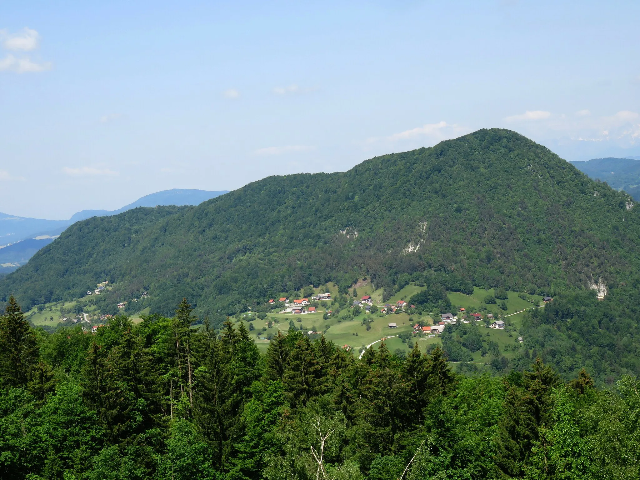 Photo showing: Tepe, Municipality of Litija, Slovenia