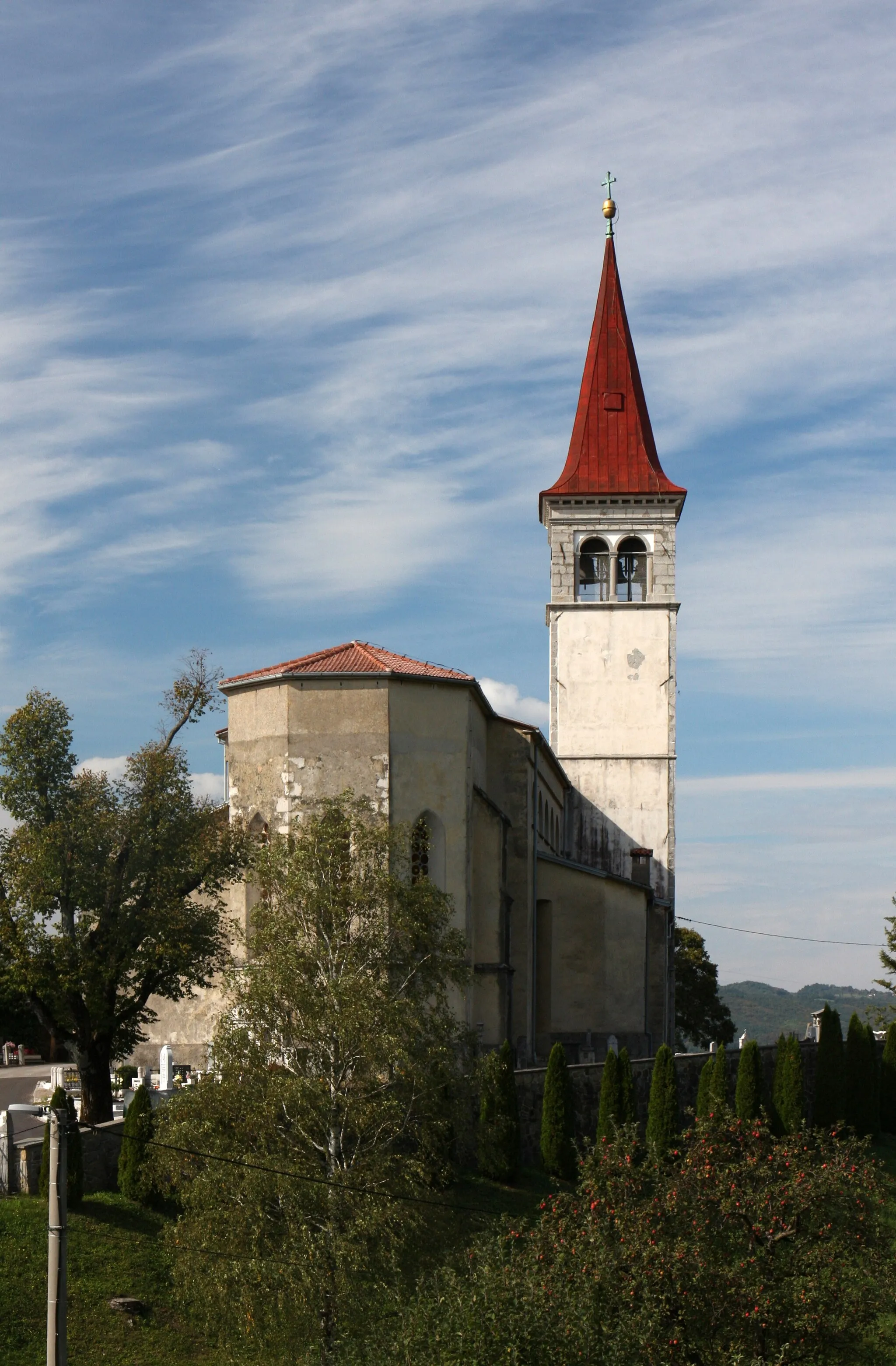 Photo showing: Parish church of St. Peter, Ilirska Bistrica, Slovenia.