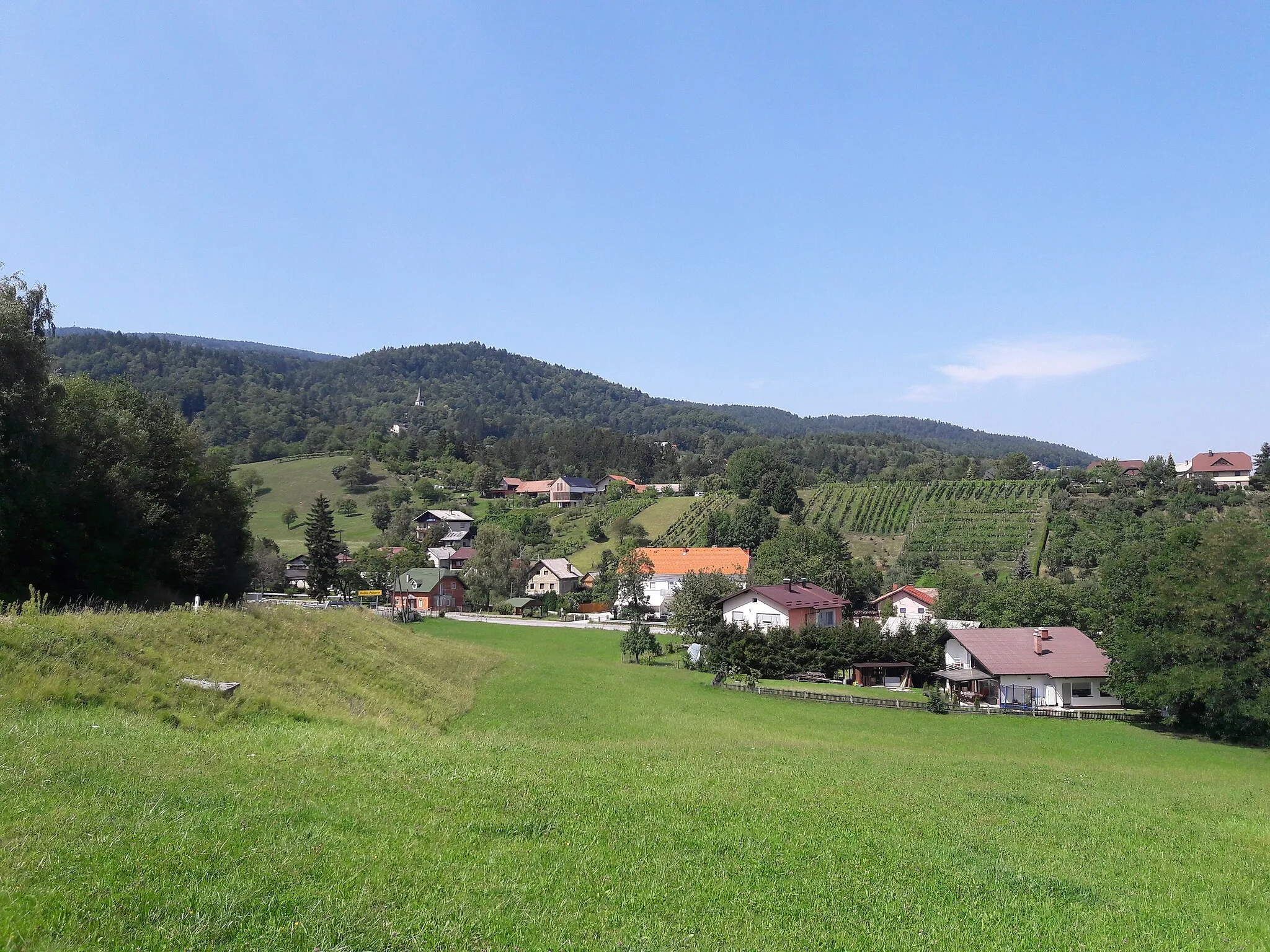 Photo showing: en:Hočko Pohorje, settlement in the Municipality of Hoče–Slivnica