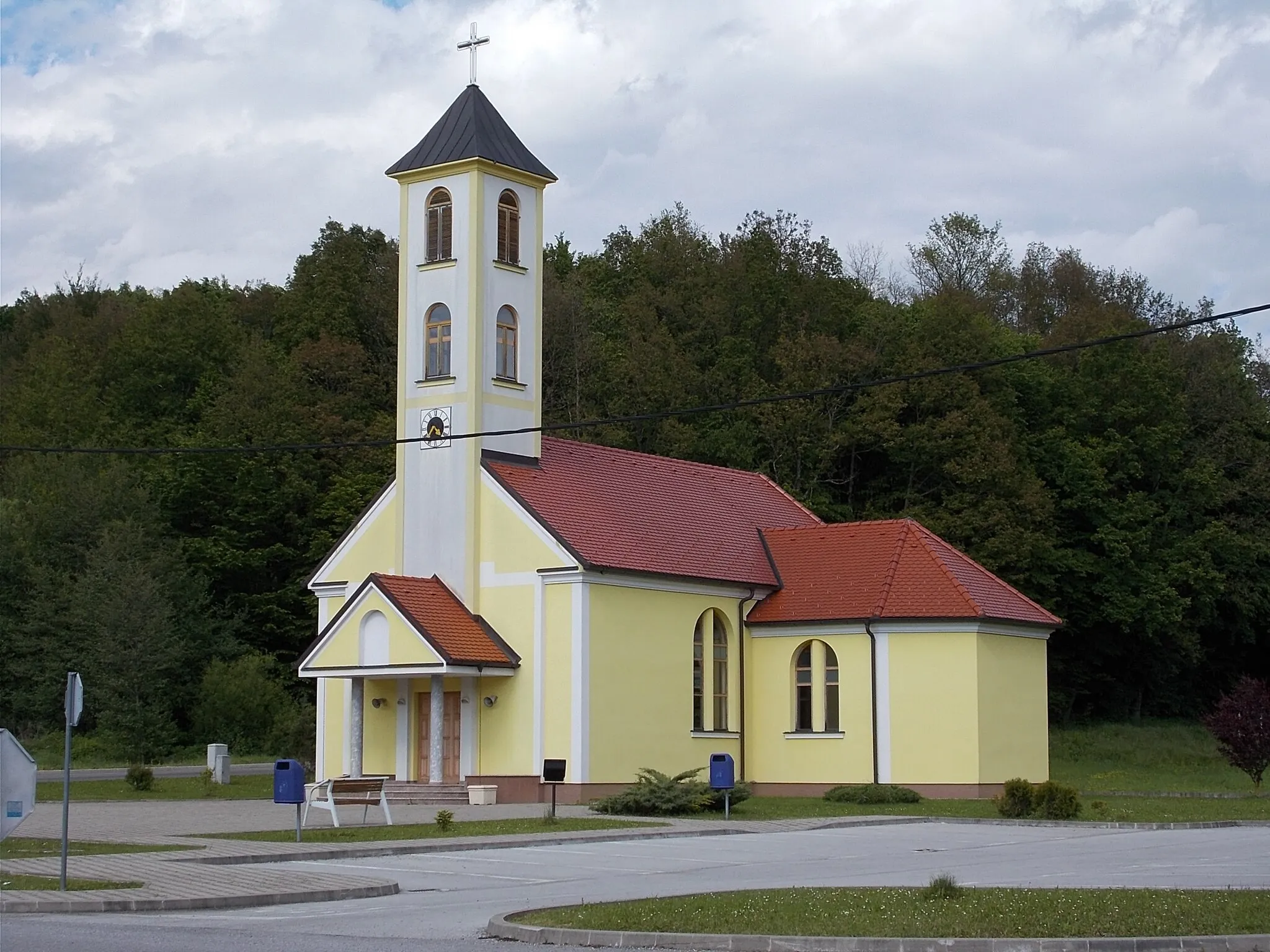 Photo showing: Novi Golubovec - Szt. Borbála-kápolna