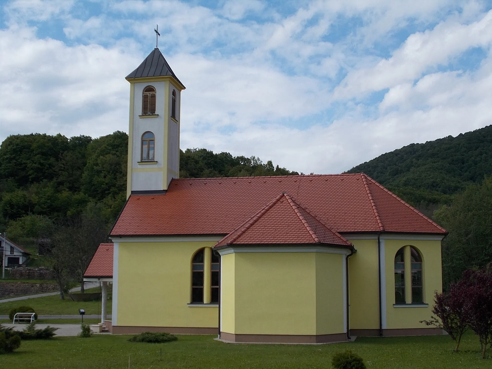 Photo showing: Novi Golubovec - Szt. Borbála-kápolna