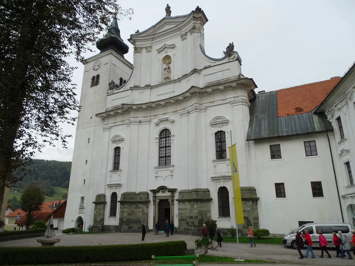 Photo showing: Church of St. Mohor and Fortunat, Gornji Grad - facade of the church