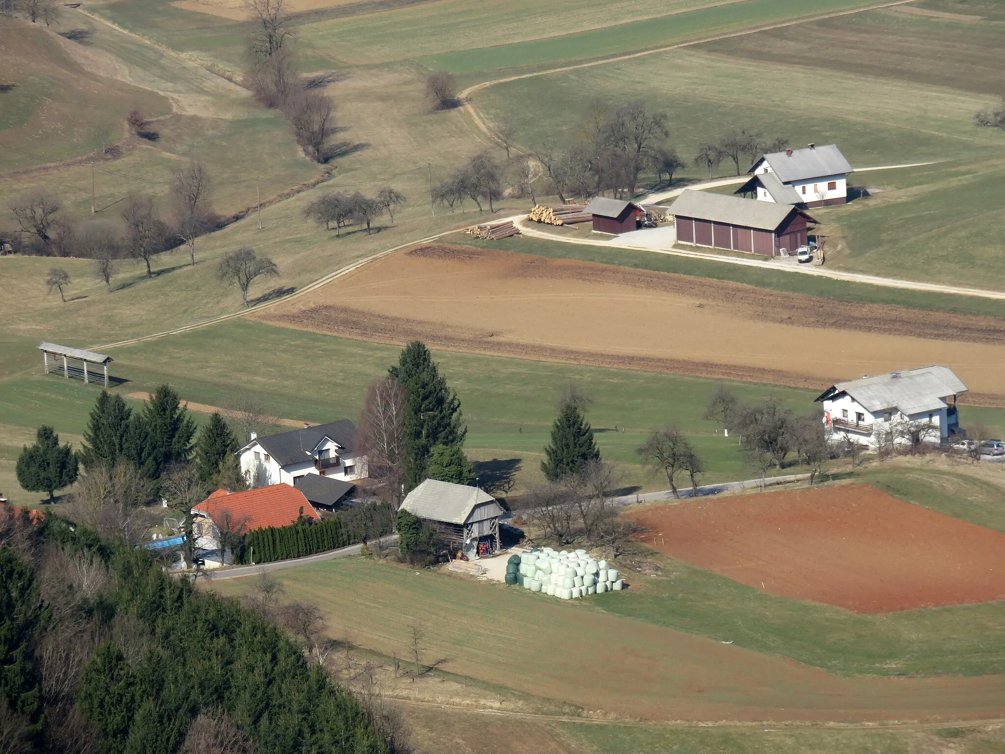 Photo showing: Podbrdo, Municipality of Moravče, Slovenia