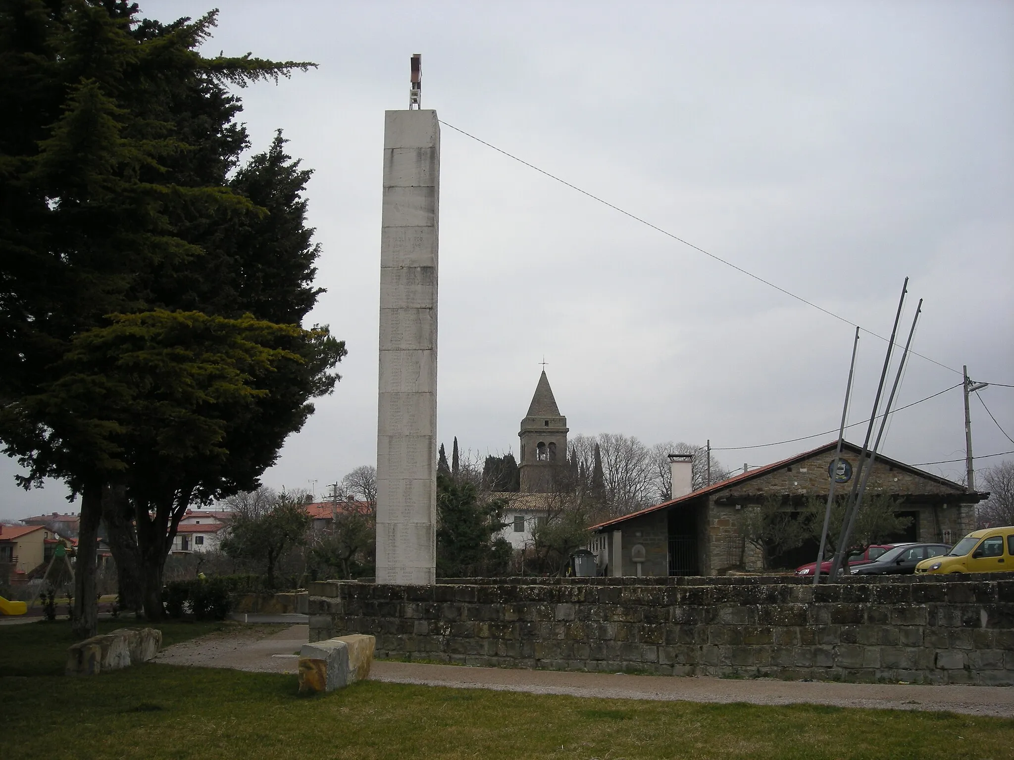 Photo showing: Marezige, village near Koper