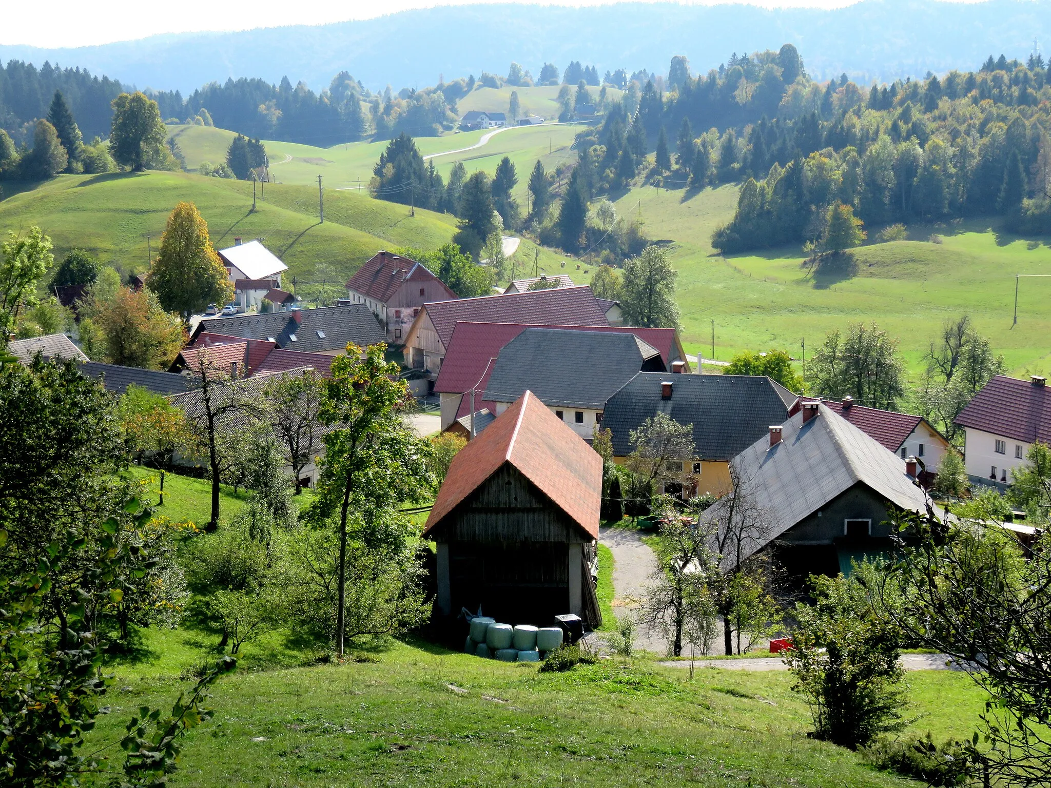 Photo showing: Ledine, Municipality of Idrija, Slovenia