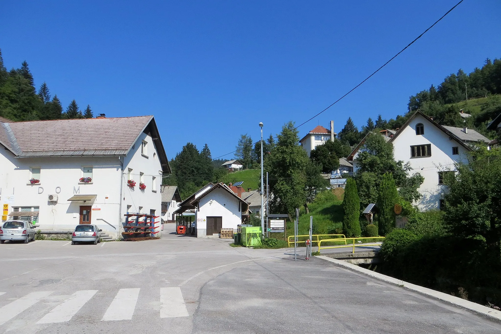 Photo showing: Sovodenj, Municipality of Gorenja Vas–Poljane, Slovenia