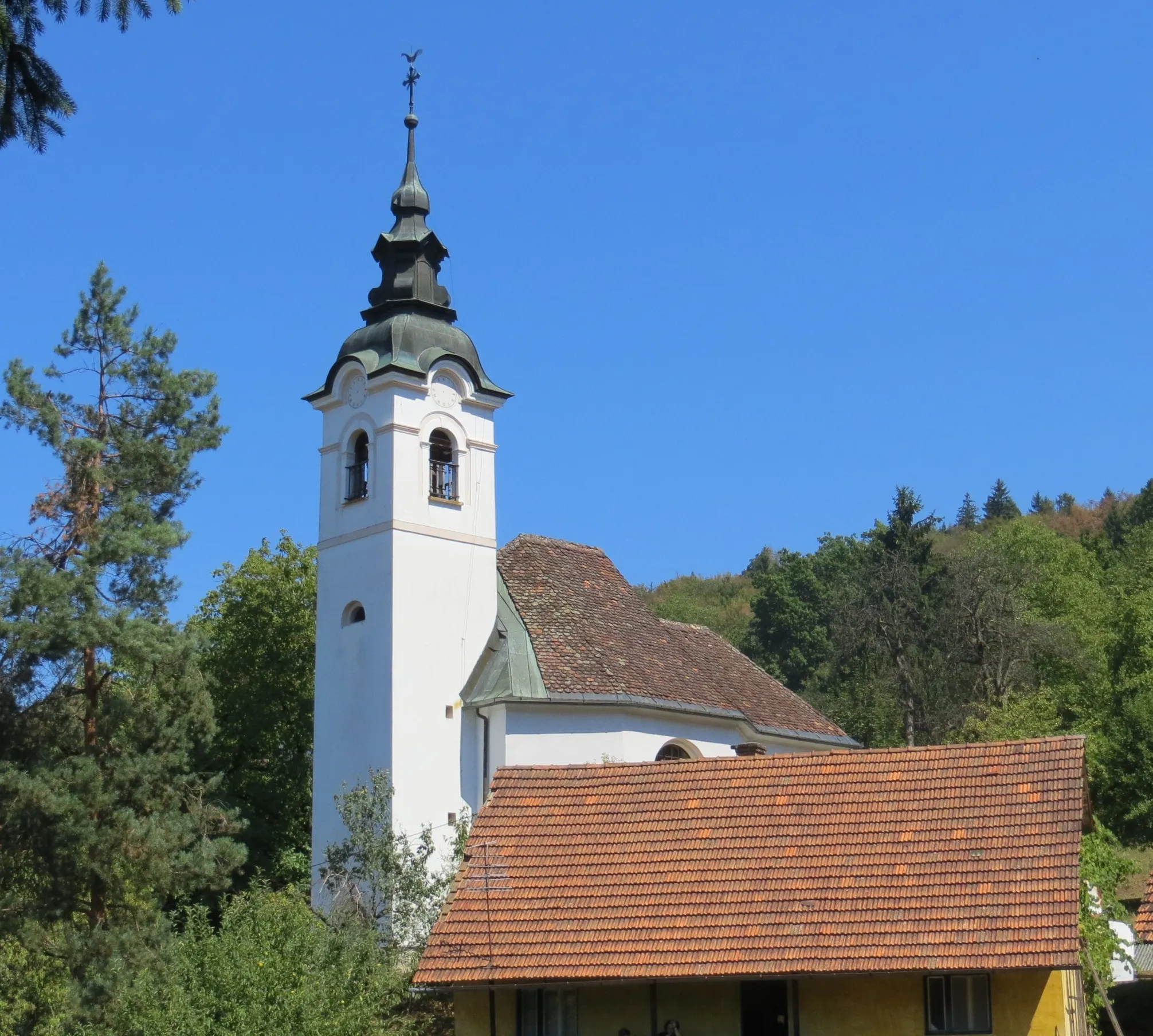 Photo showing: Church in Pako, Municipality of Borovnica, Slovenia