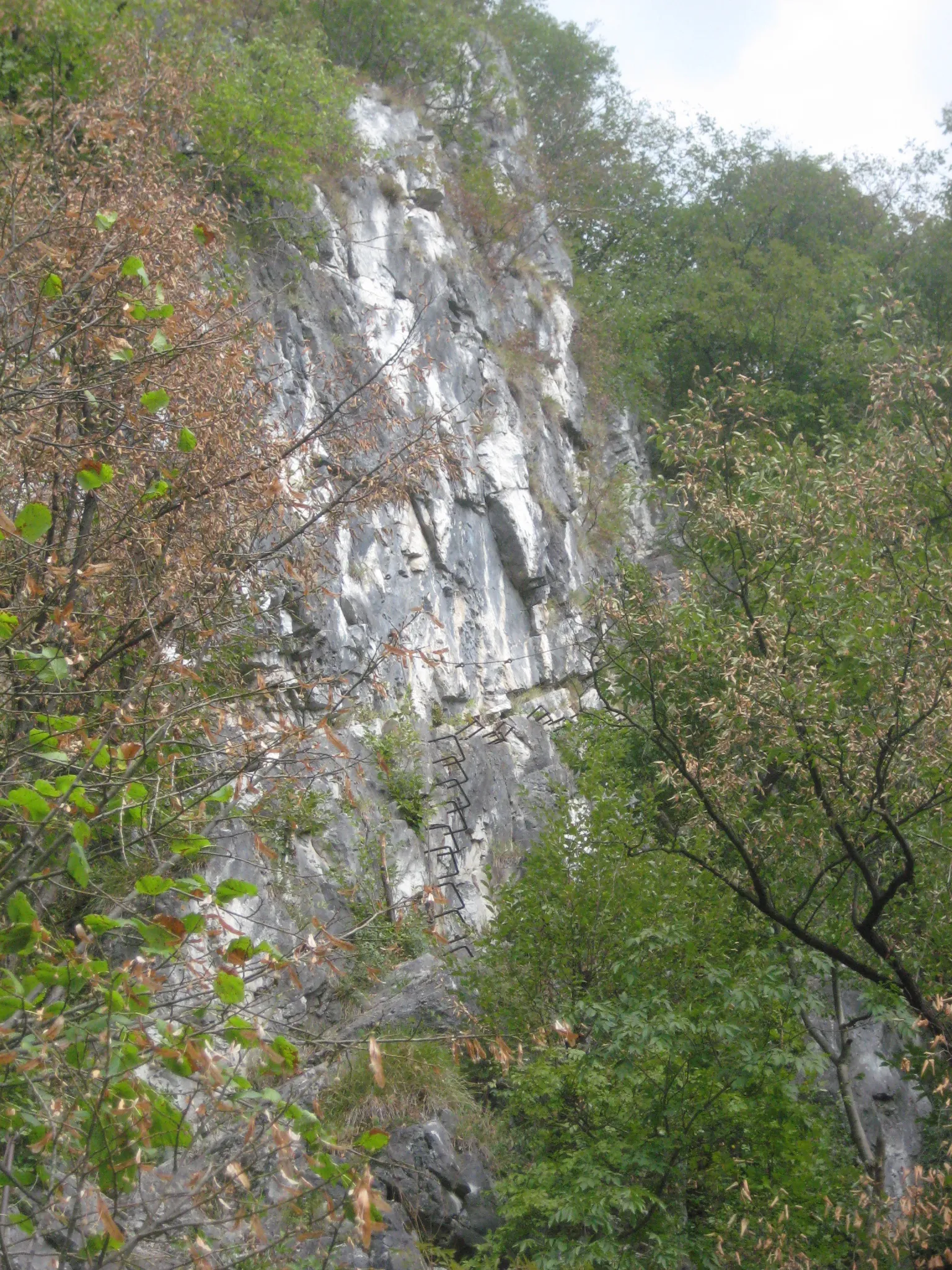 Photo showing: Turnc, a path to Grmada and Šmarna gora, hill near Ljubljana