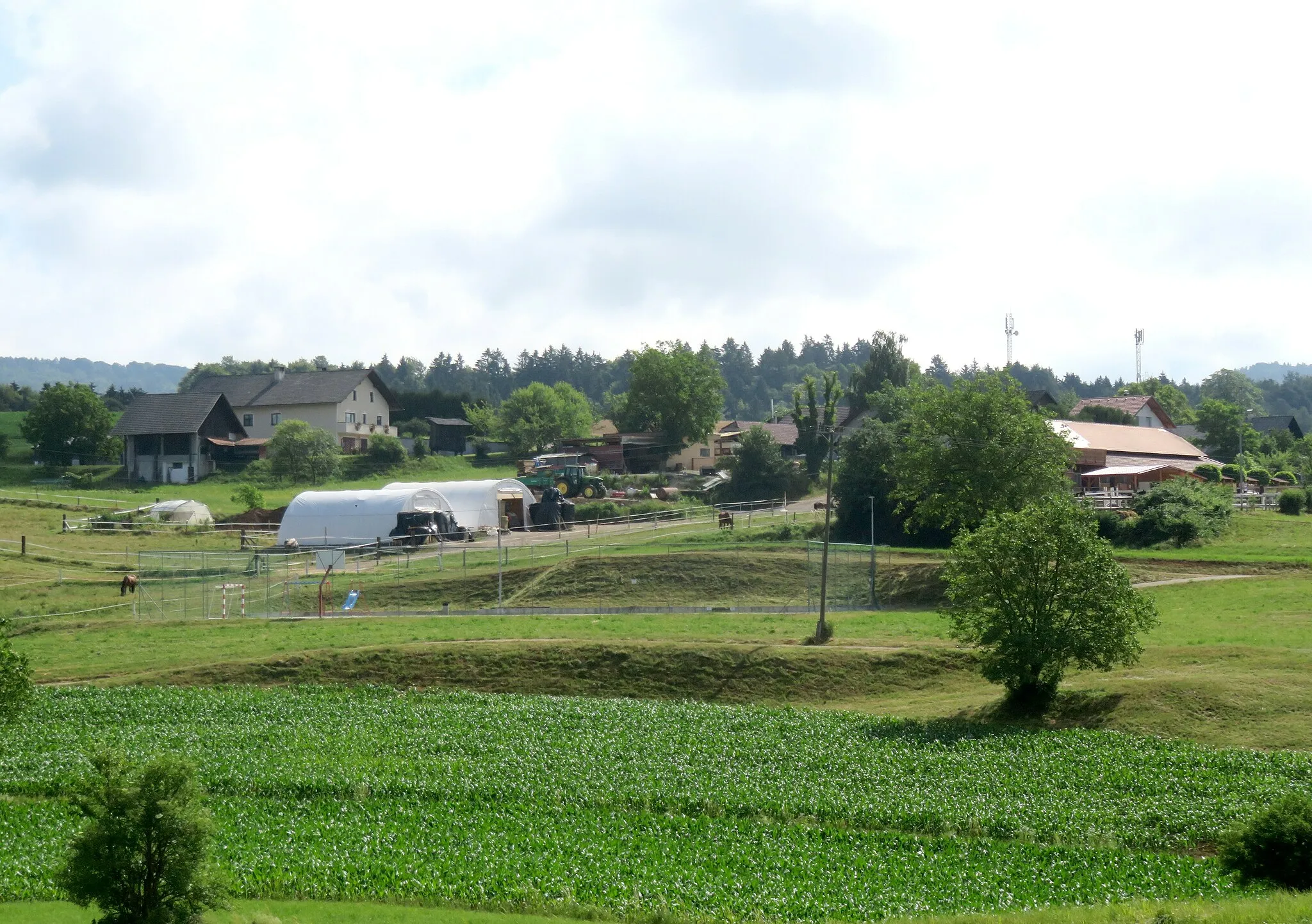 Photo showing: Peč, Municipality of Grosuplje, Slovenia