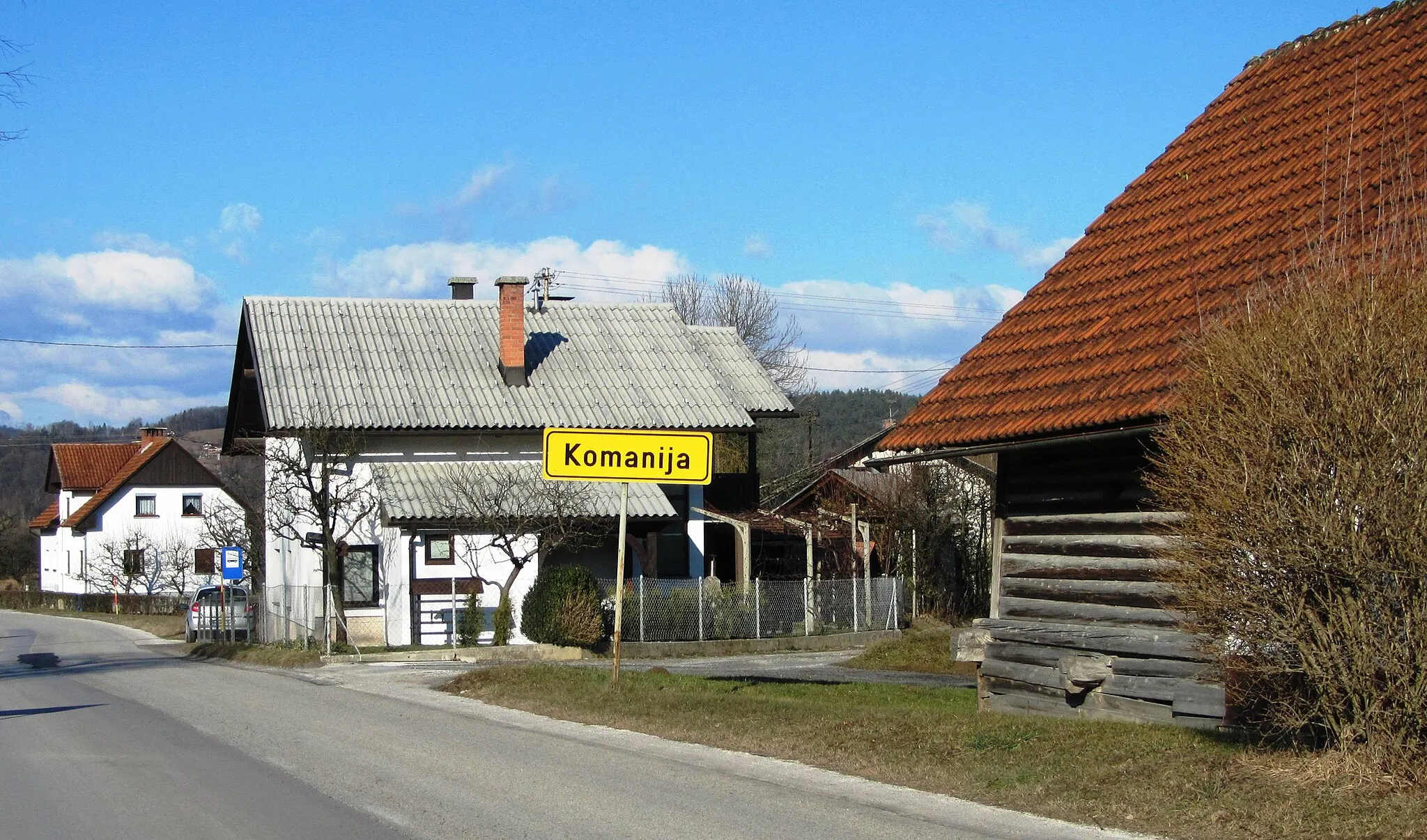 Photo showing: Komanija, Municipality of Dobrova–Polhov Gradec, Slovenia