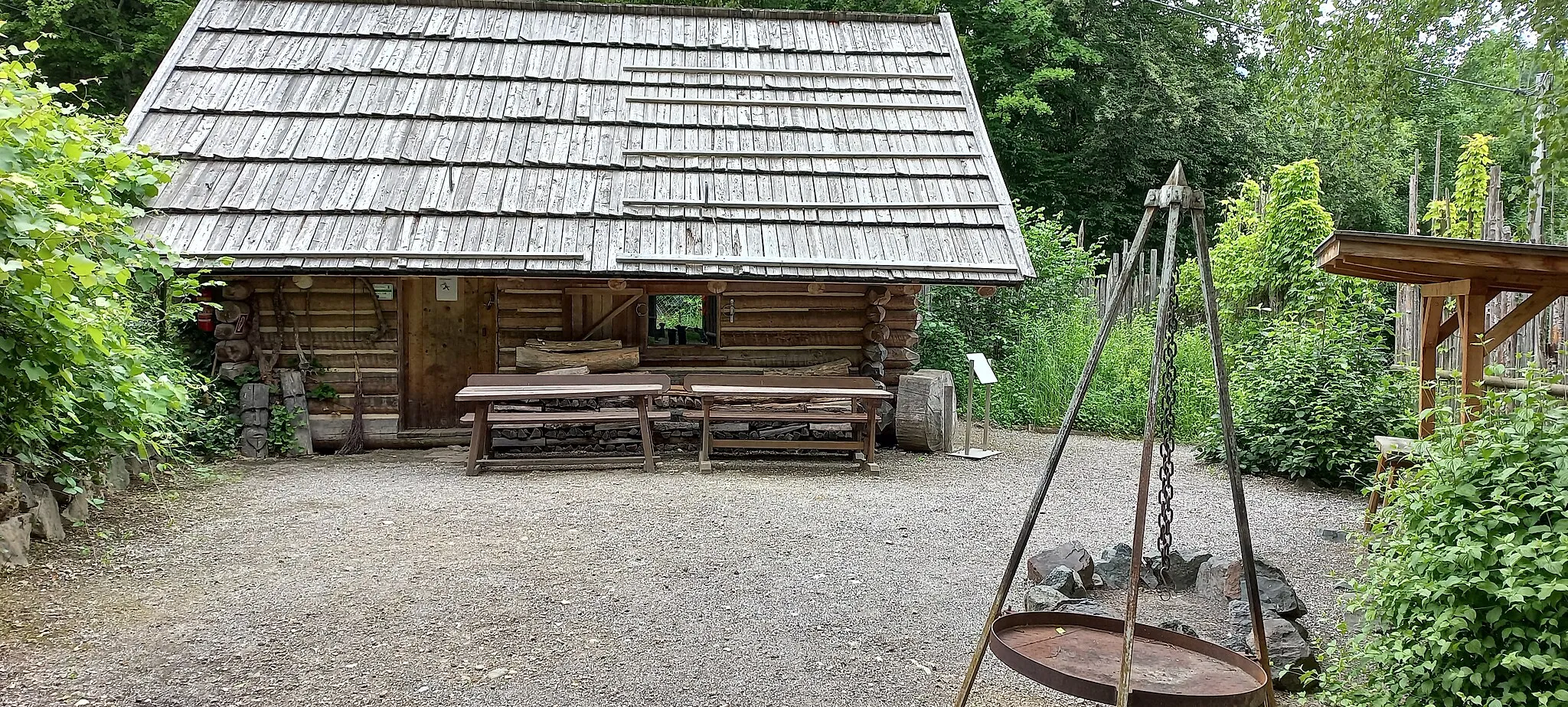 Photo showing: Keltenmuseum in Frög bei Villach, Stand Anfang Juni 2022