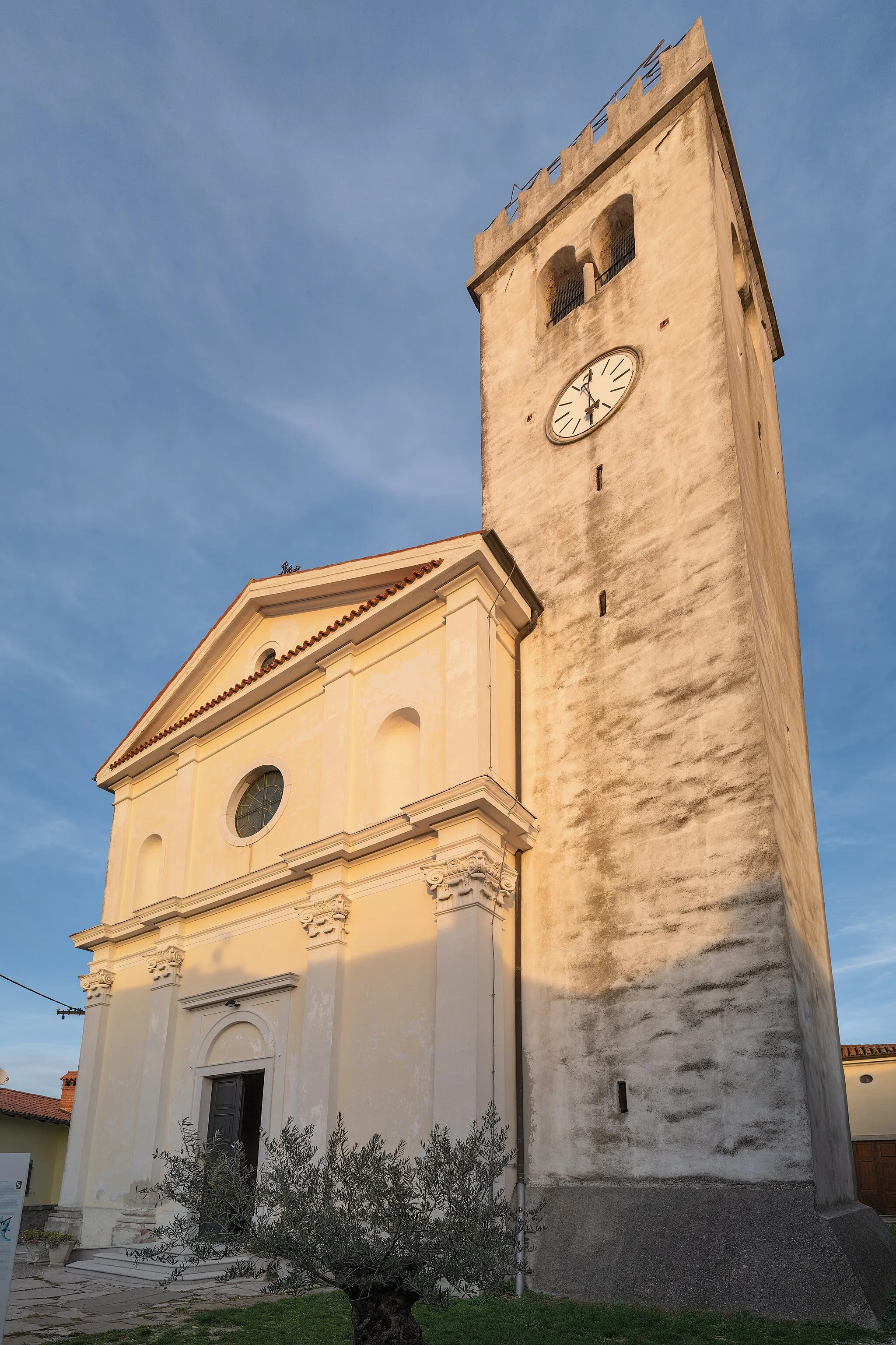 Photo showing: Chiesa di San Martino - San Martino Collio, Collio, Slovenia