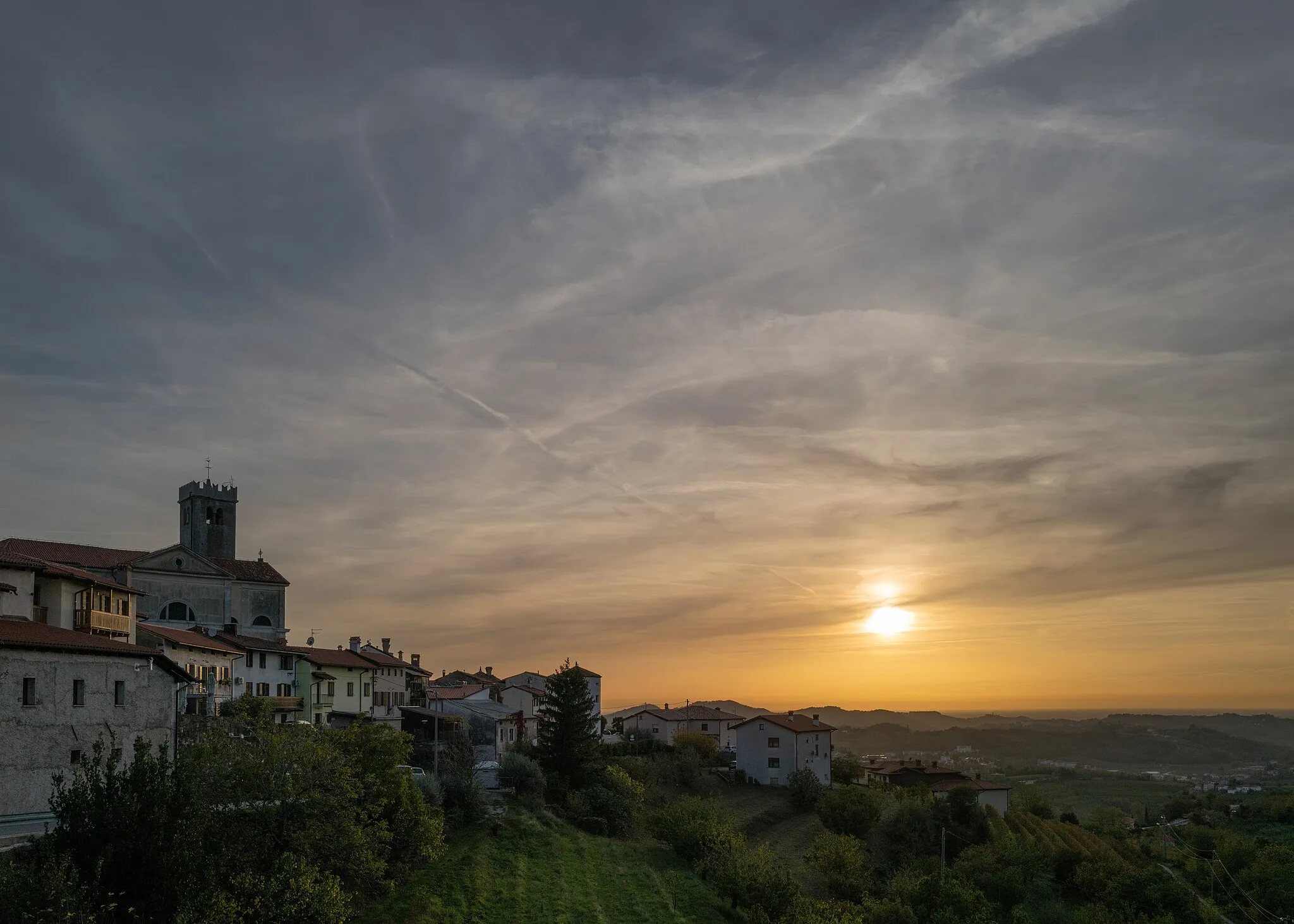 Photo showing: Šmartno - Brda, Slovenija