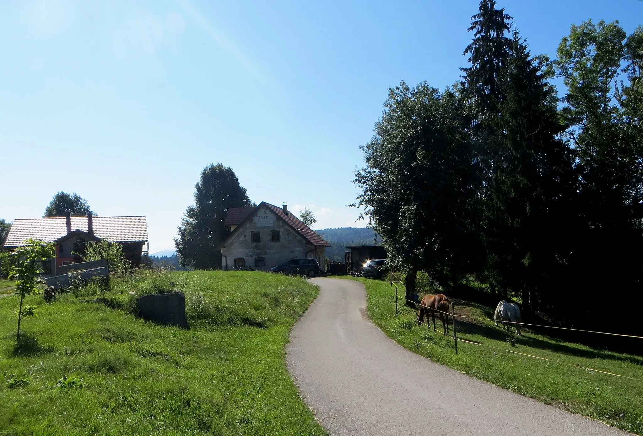 Photo showing: Godičevo, Municipality of Bloke, Slovenia