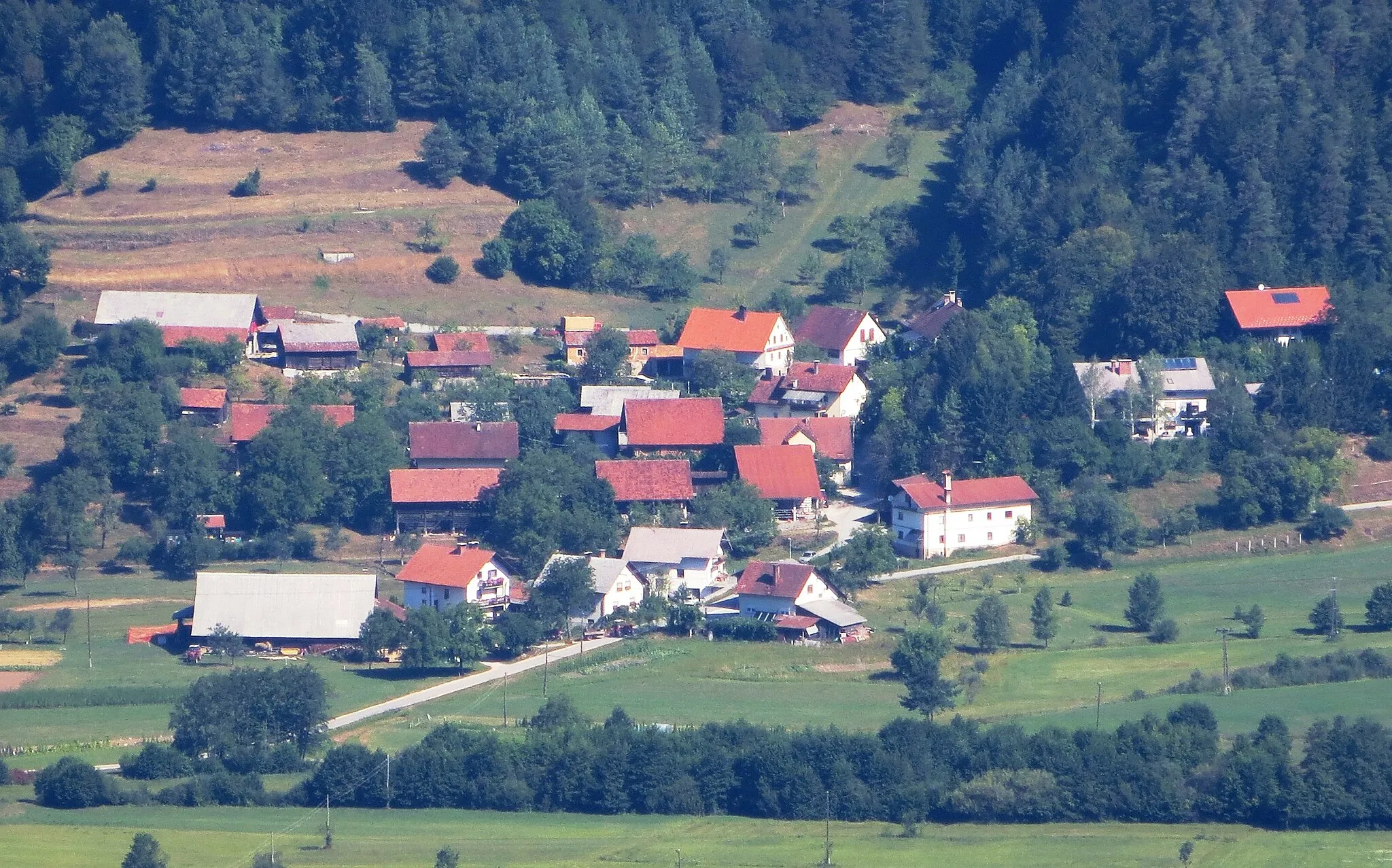 Photo showing: Niževec, Municipality of Borovnica, Slovenia