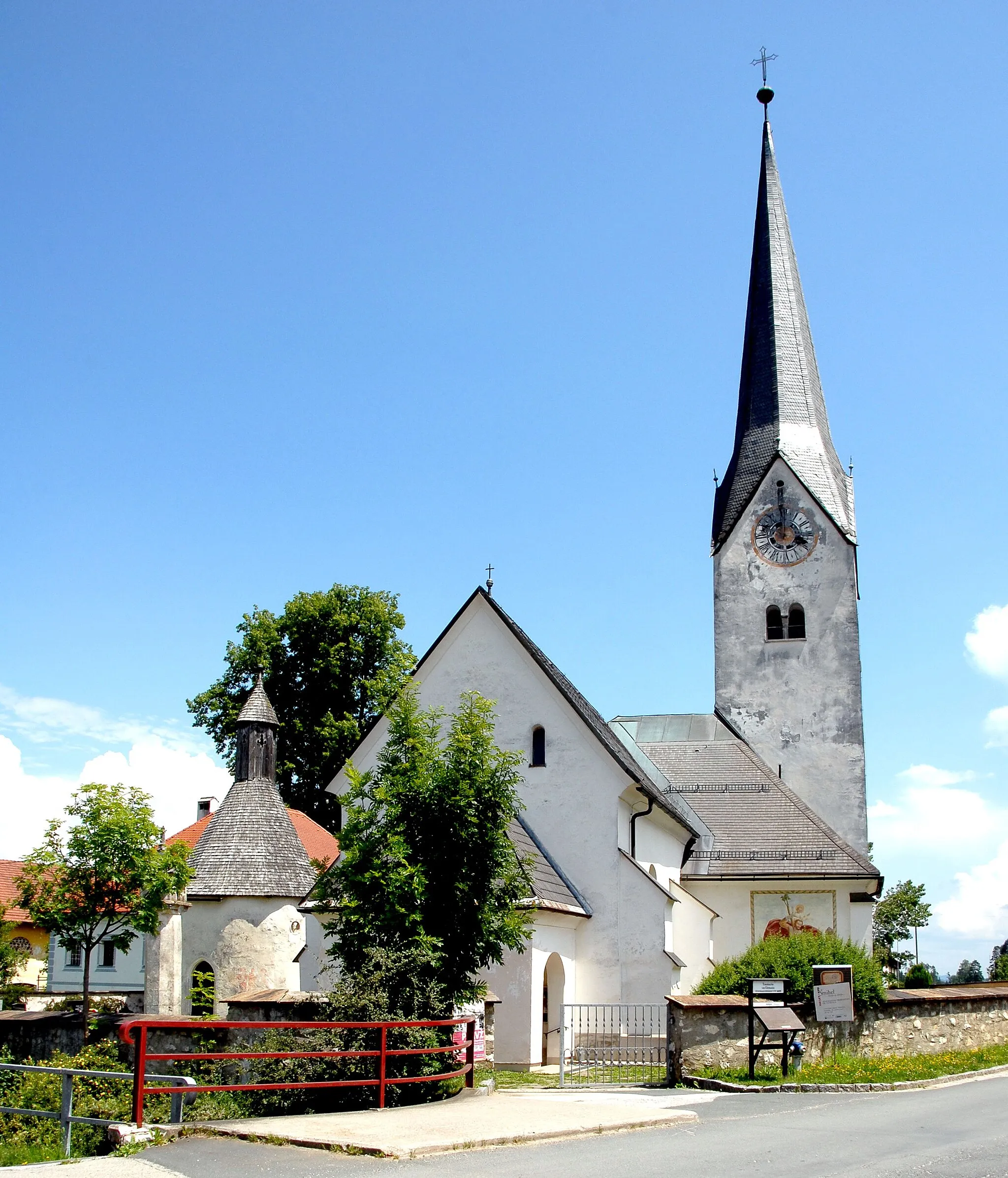 Photo showing: Parish church the Assumption, municipality Globasnitz, district Völkermarkt, Carinthia, Austria, EU