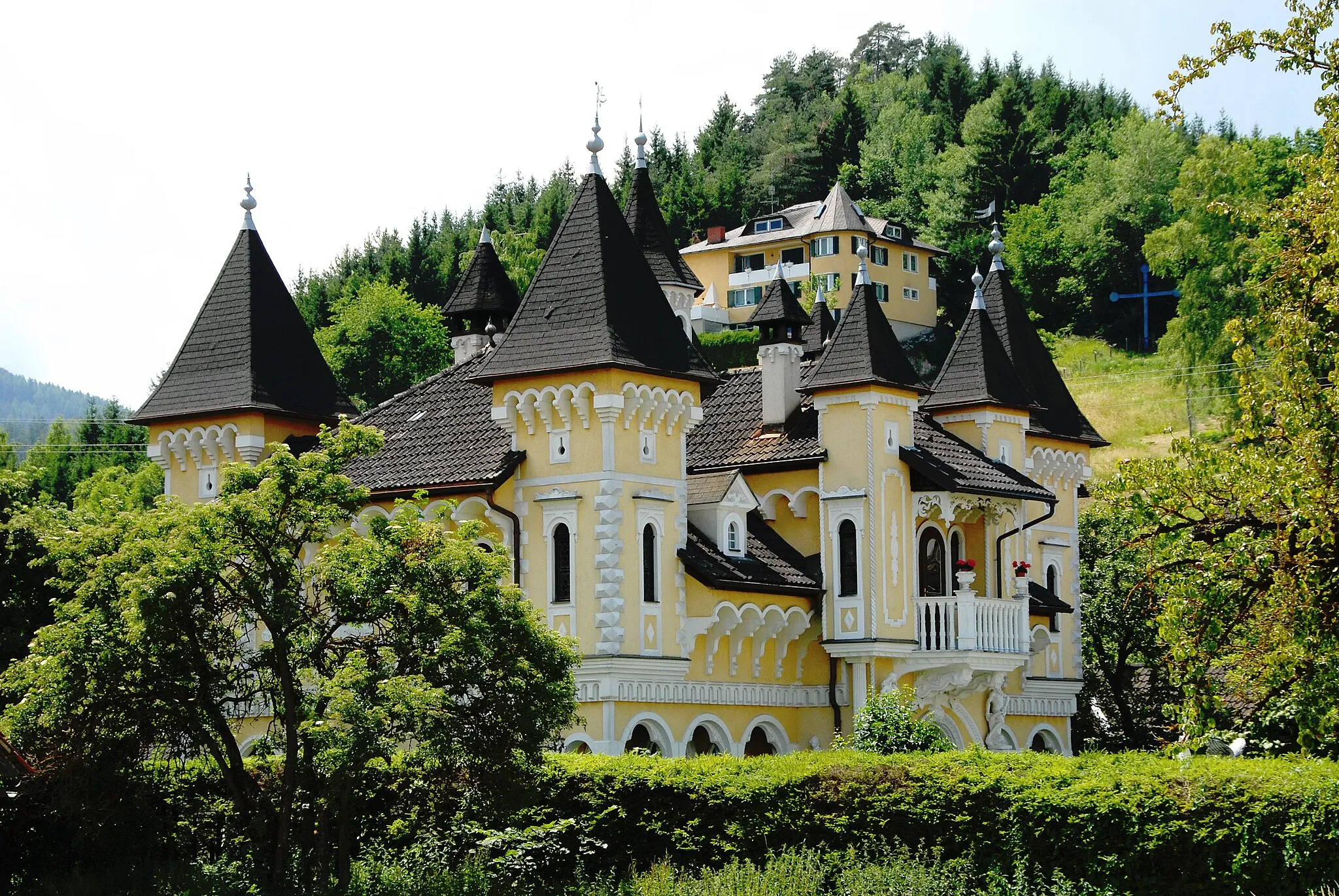 Photo showing: Castle Elberstein at Globasnitz, Carinthia, Austria
