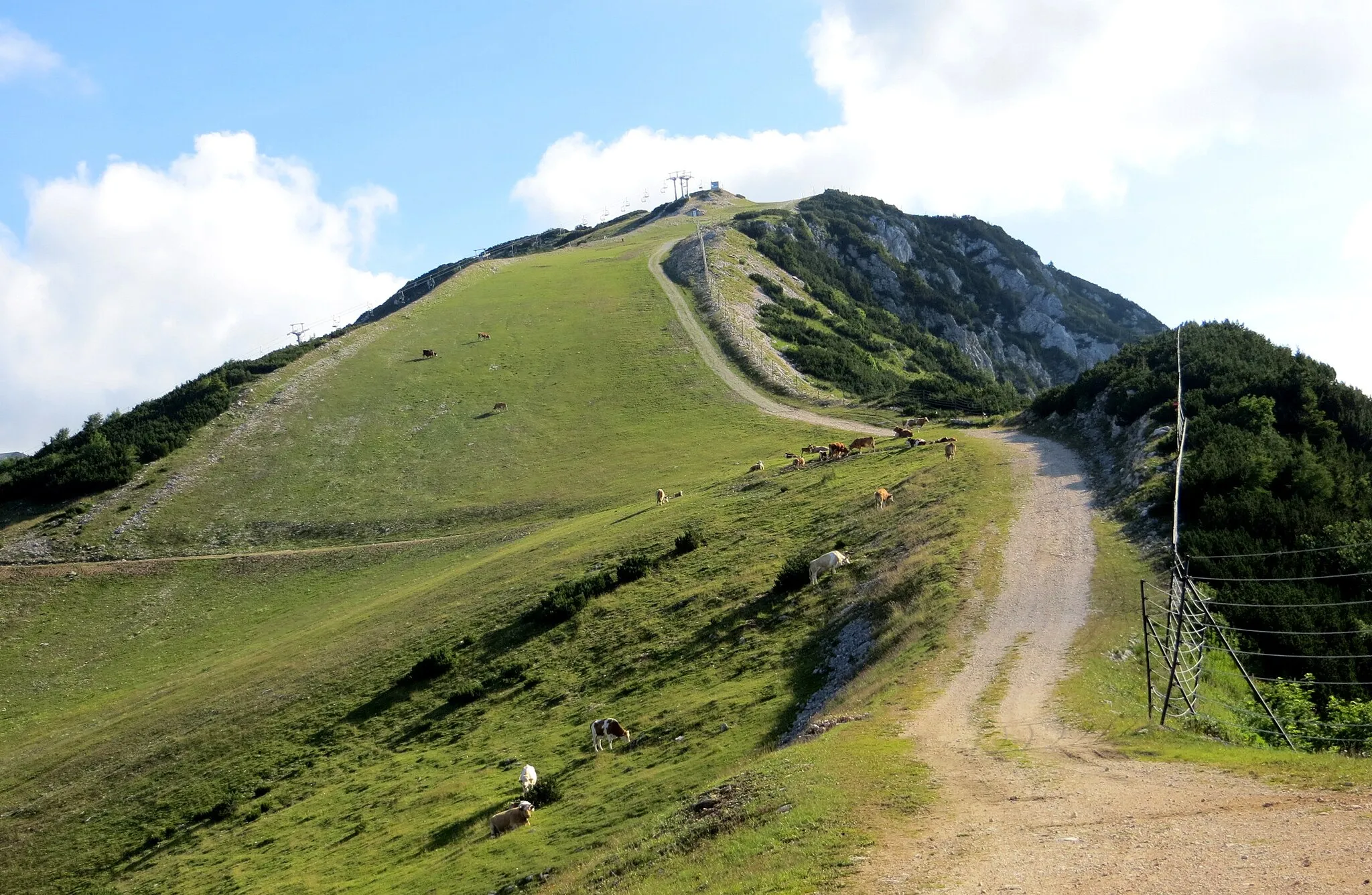 Photo showing: Big Mount Zvoh (Sln. Veliki Zvoh) in Ambrož pod Krvavcem,  Municipality of Cerklje na Gorenjskem, Slovenia