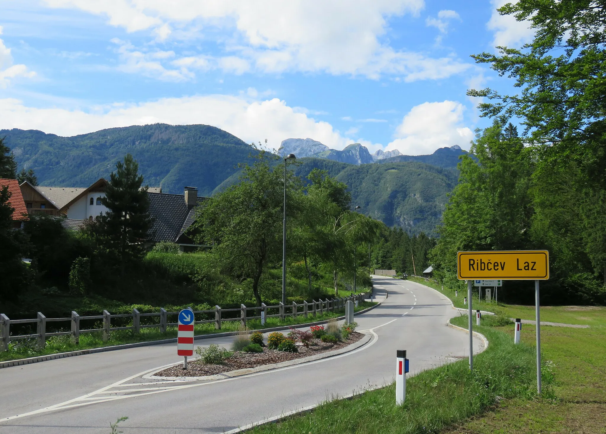 Photo showing: Ribčev Laz, Municipality of Bohinj, Slovenia