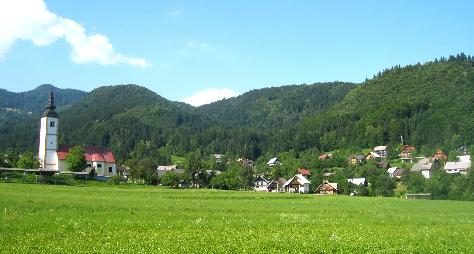 Photo showing: Jereka, village in Slovenia