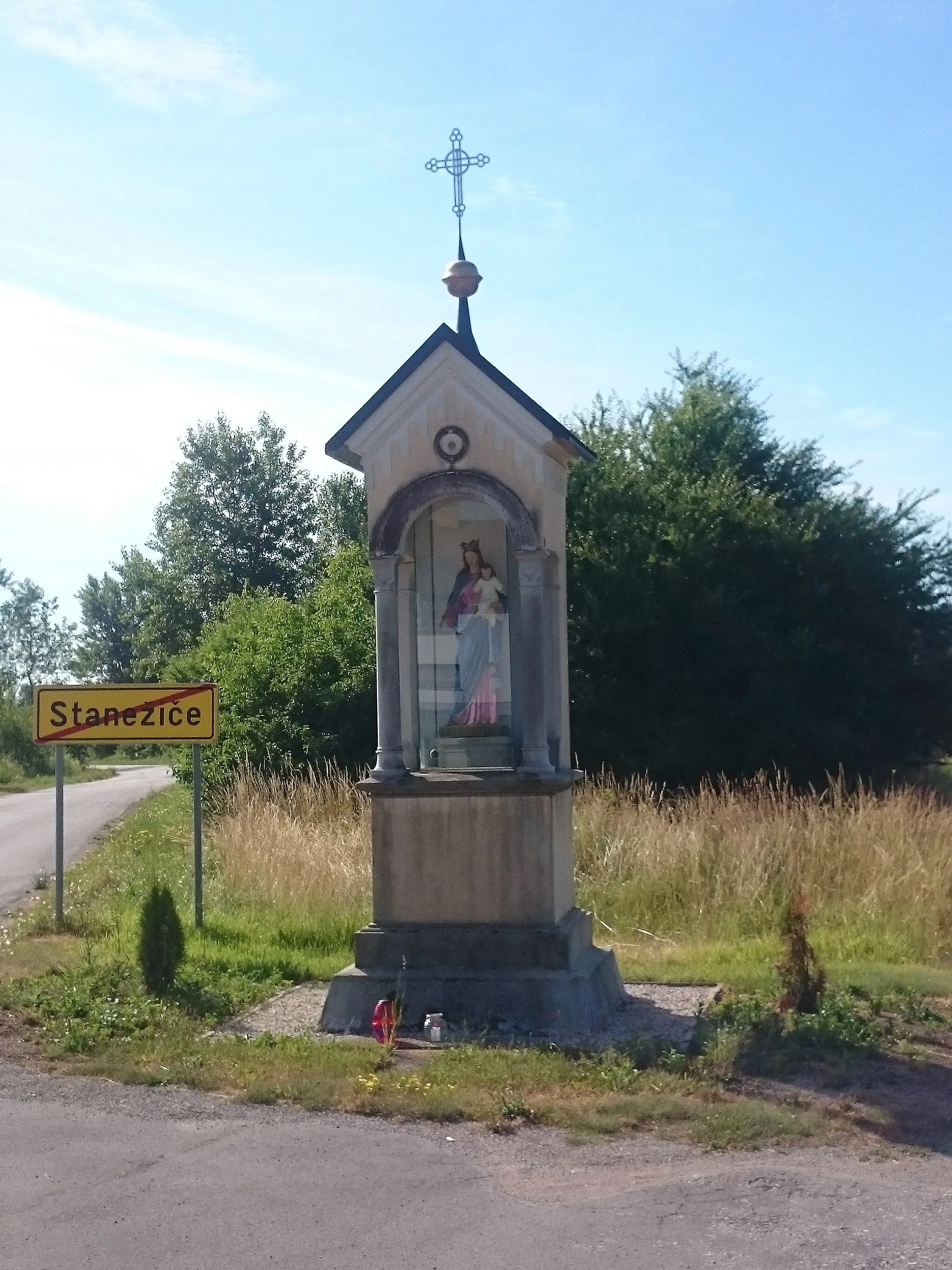 Photo showing: A chapel in Stanežiče.