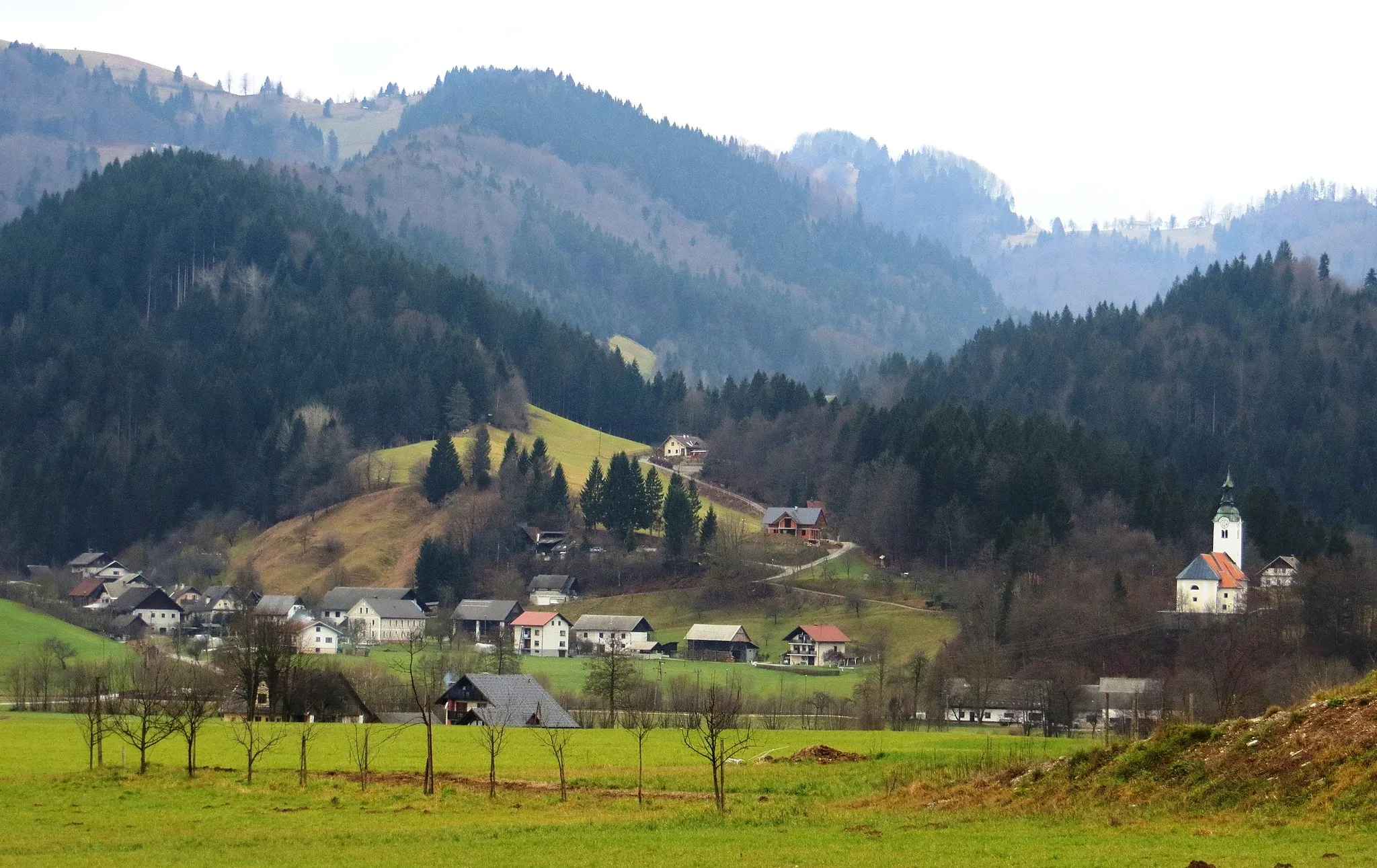 Photo showing: Ledinica, Municipality of Žiri, Slovenia