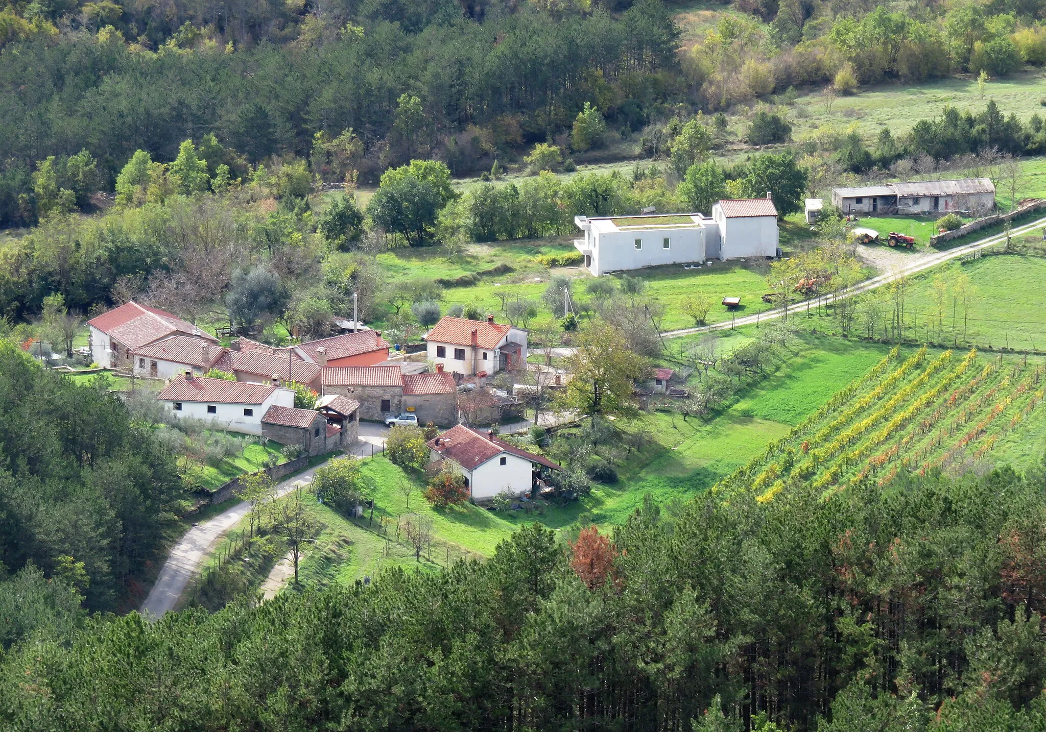 Photo showing: Šeki, Municipality of Koper, Slovenia
