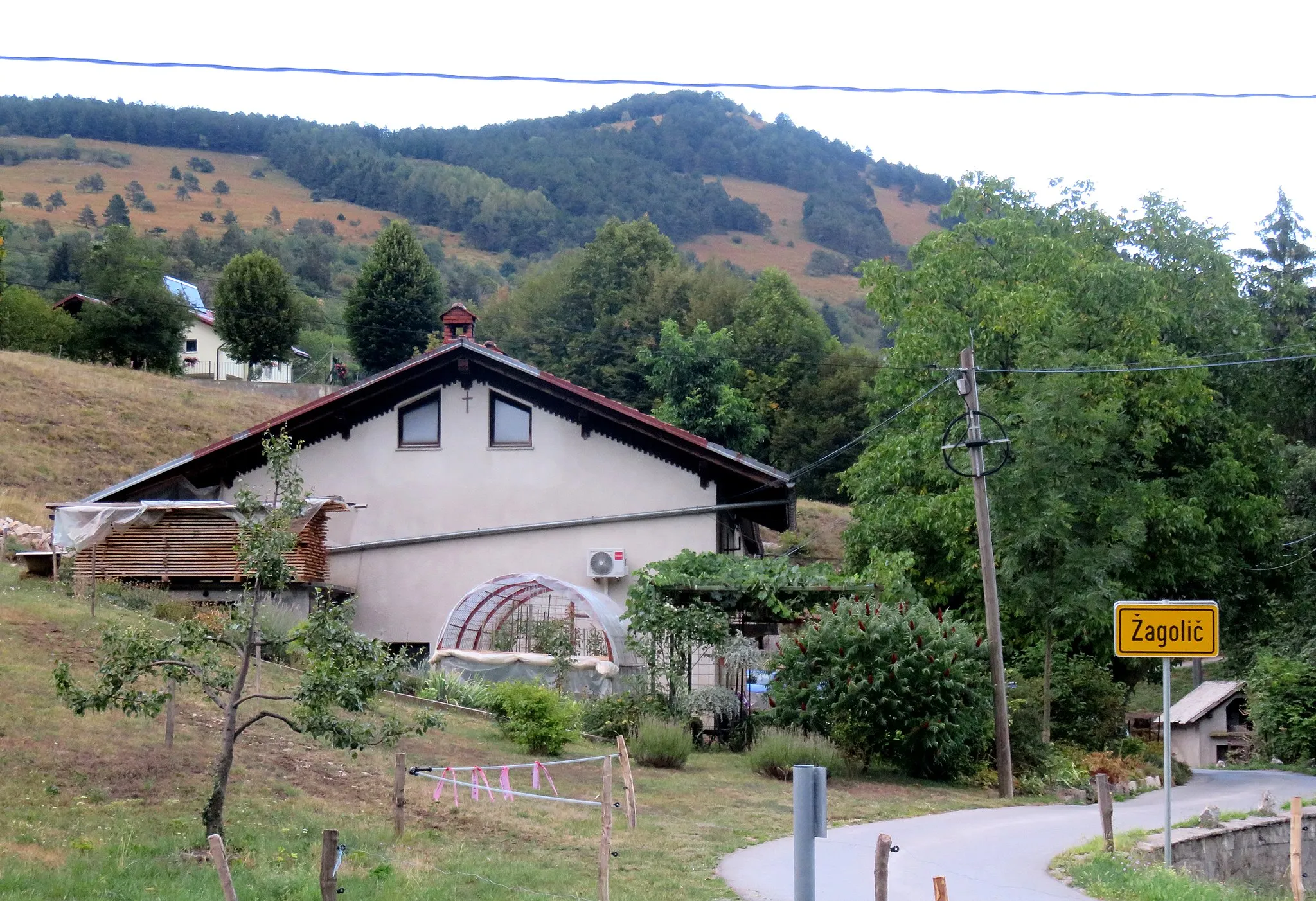 Photo showing: Žagolič, Municipality of Ajdovščina, Slovenia
