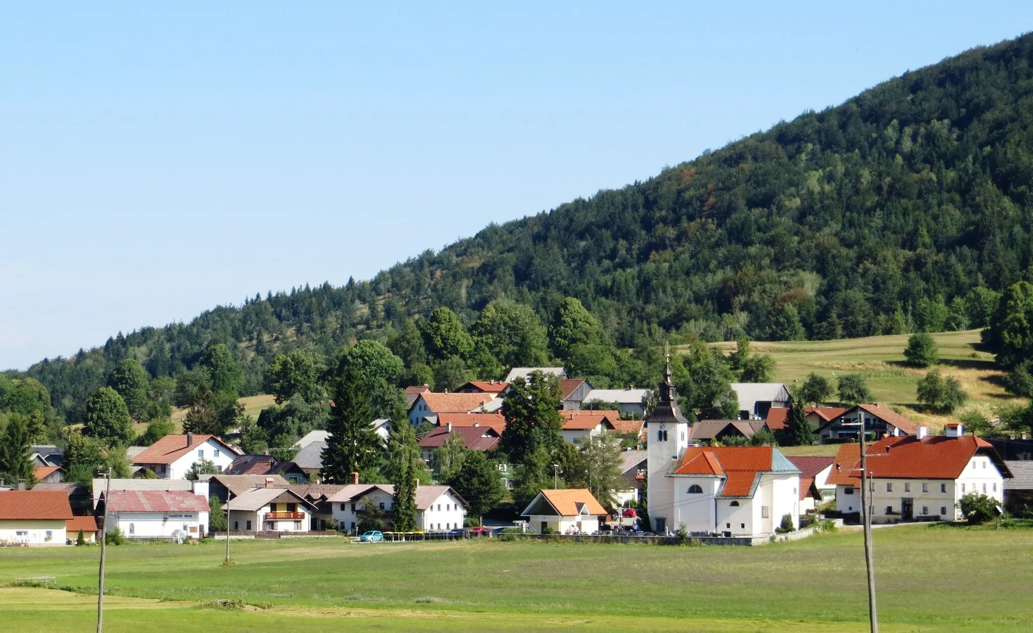 Photo showing: Rakitna, Municipality of Brezovica, Slovenia