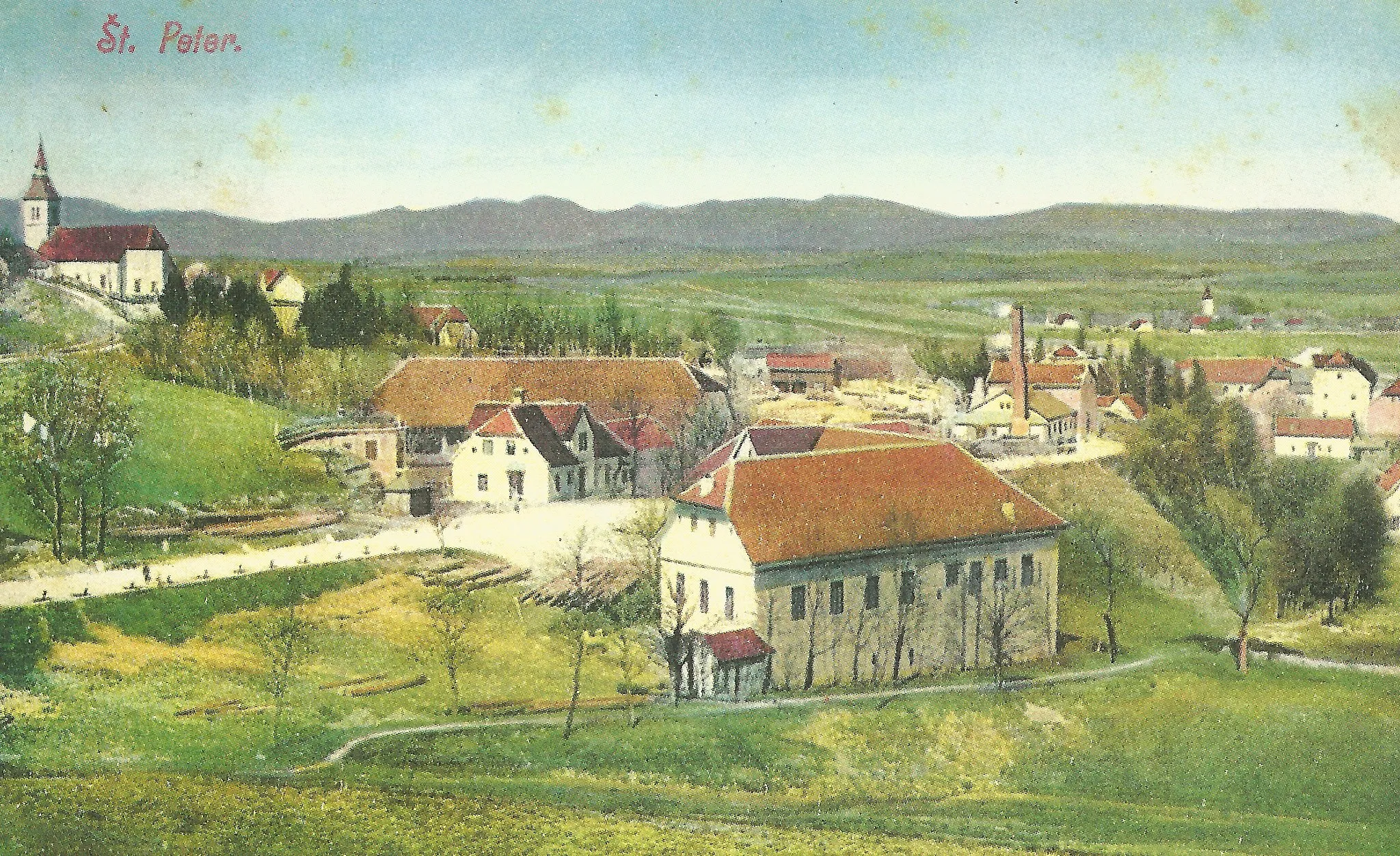 Photo showing: Razglednica Pivke.