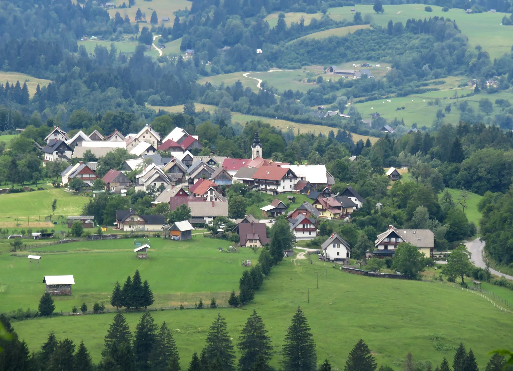 Photo showing: Nemški Rovt, Municipality of Bohinj, Slovenia