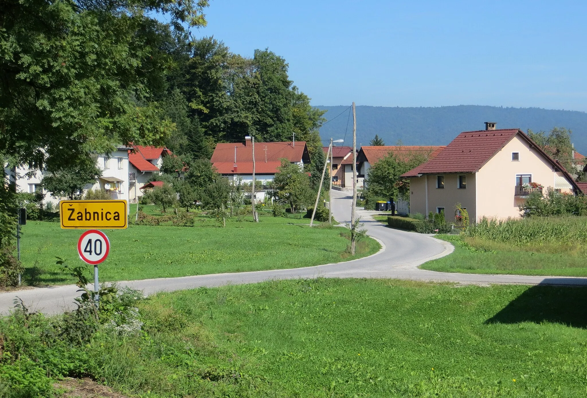 Photo showing: Žabnica, Municipality of Brezovica, Slovenia