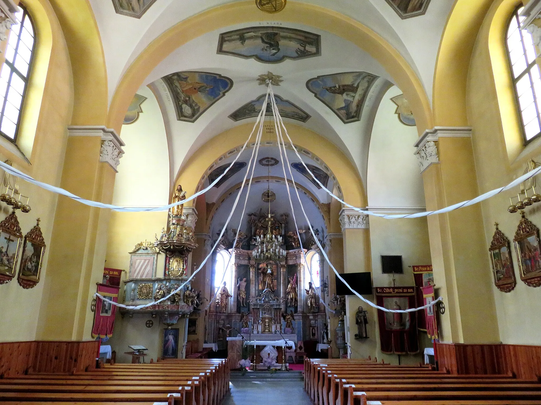 Photo showing: St. Oswald's Parish Church, Črna na Koroškem, Slovenia