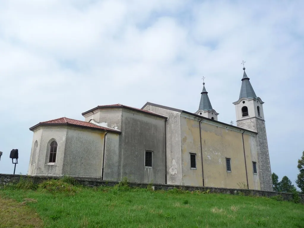 Photo showing: Marijino Celje na Kanalskem Kolovratu