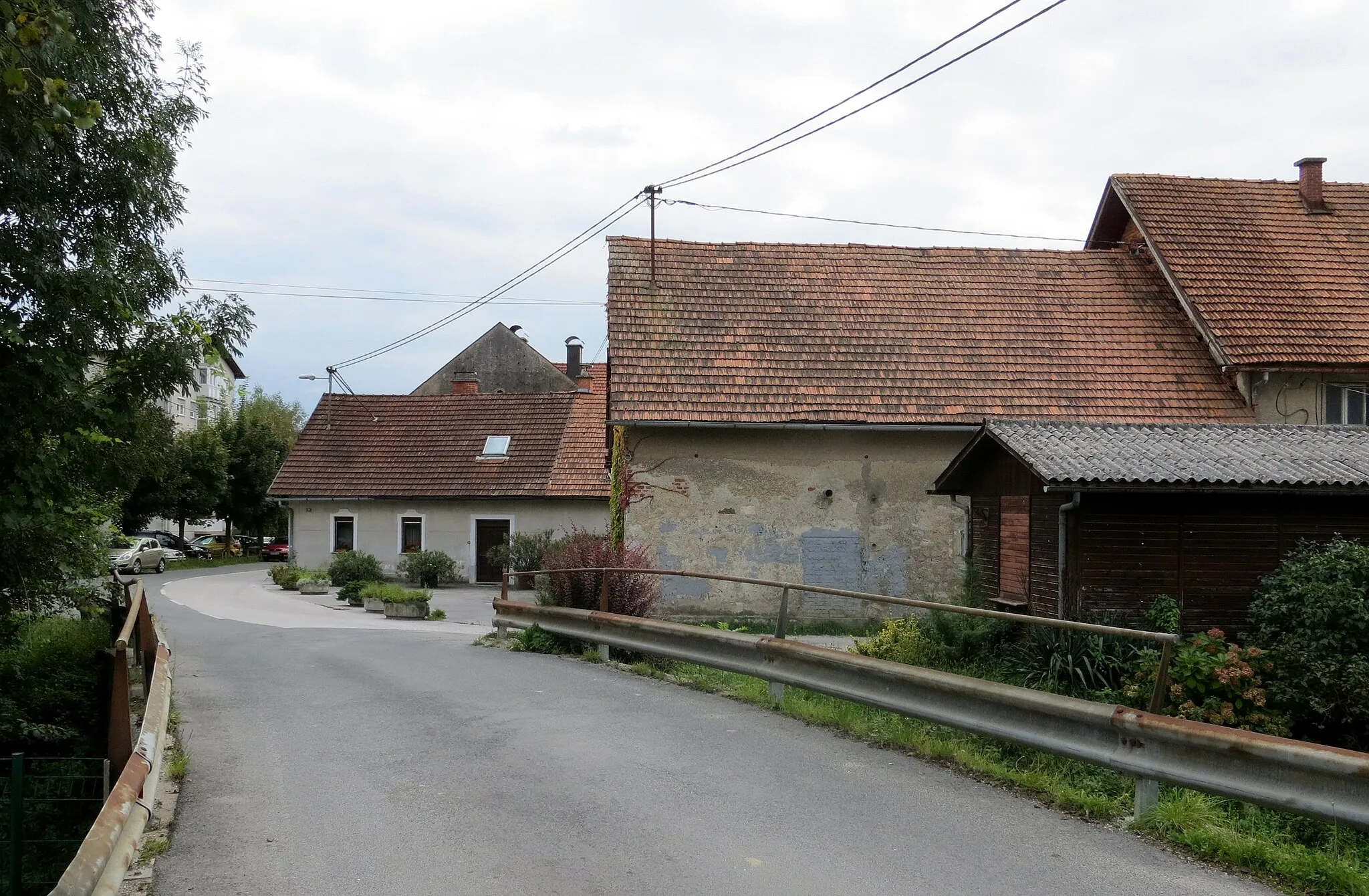 Photo showing: Old village core of Vič, City Municipality of Ljubljana, Slovenia